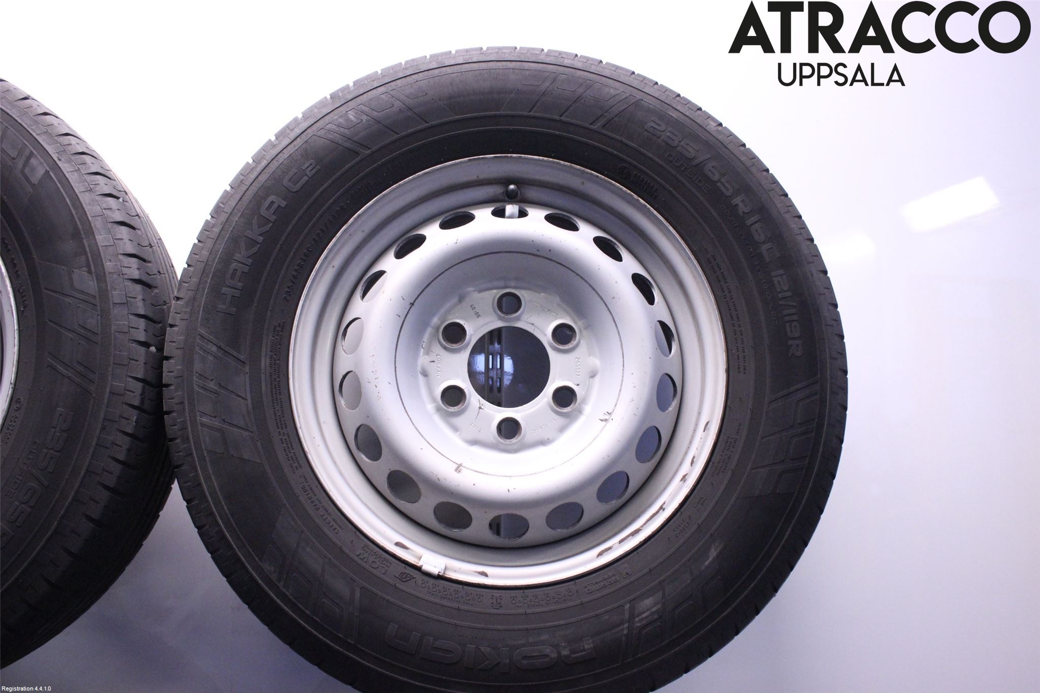 Volkswagen VW CRAFTER 06-16 Sommardäck Plåtfälg 4St