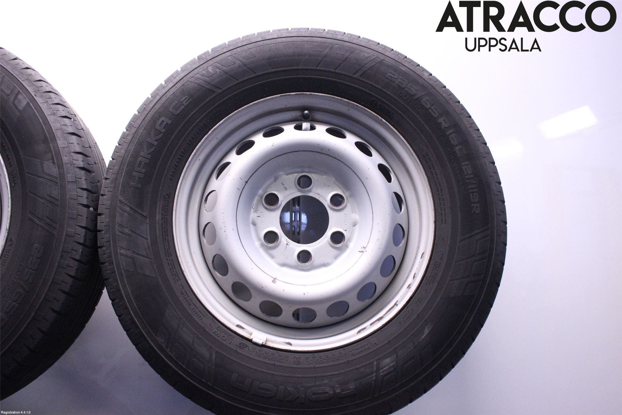 Volkswagen VW CRAFTER 06-16 Sommardäck Plåtfälg 4St