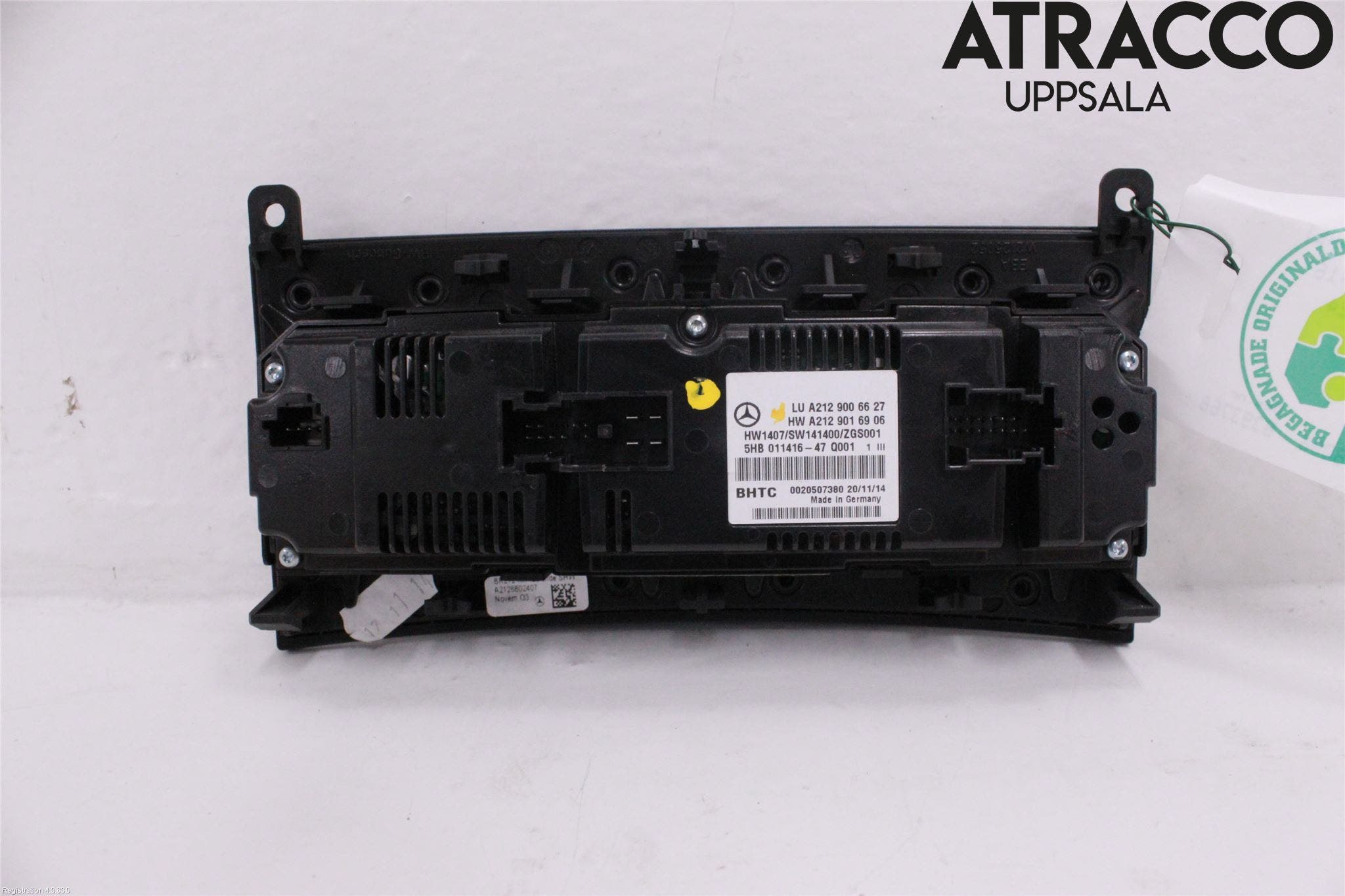 Mercedes-Benz MB E-KLASS (W212) 09-16 Ac Styrenhet Ac Manöveren