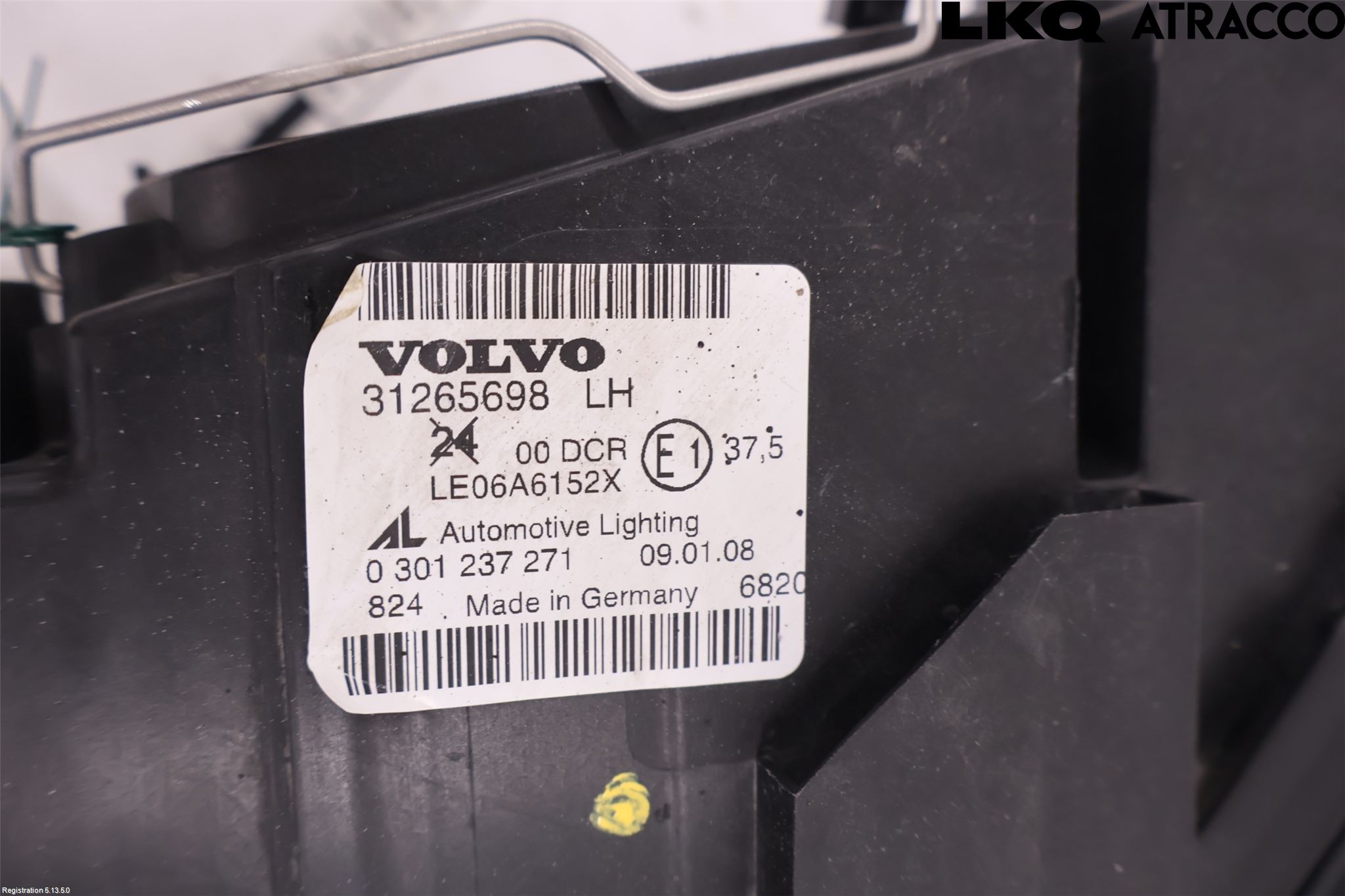 Volvo V50 08-12 Strålkastare Vänster