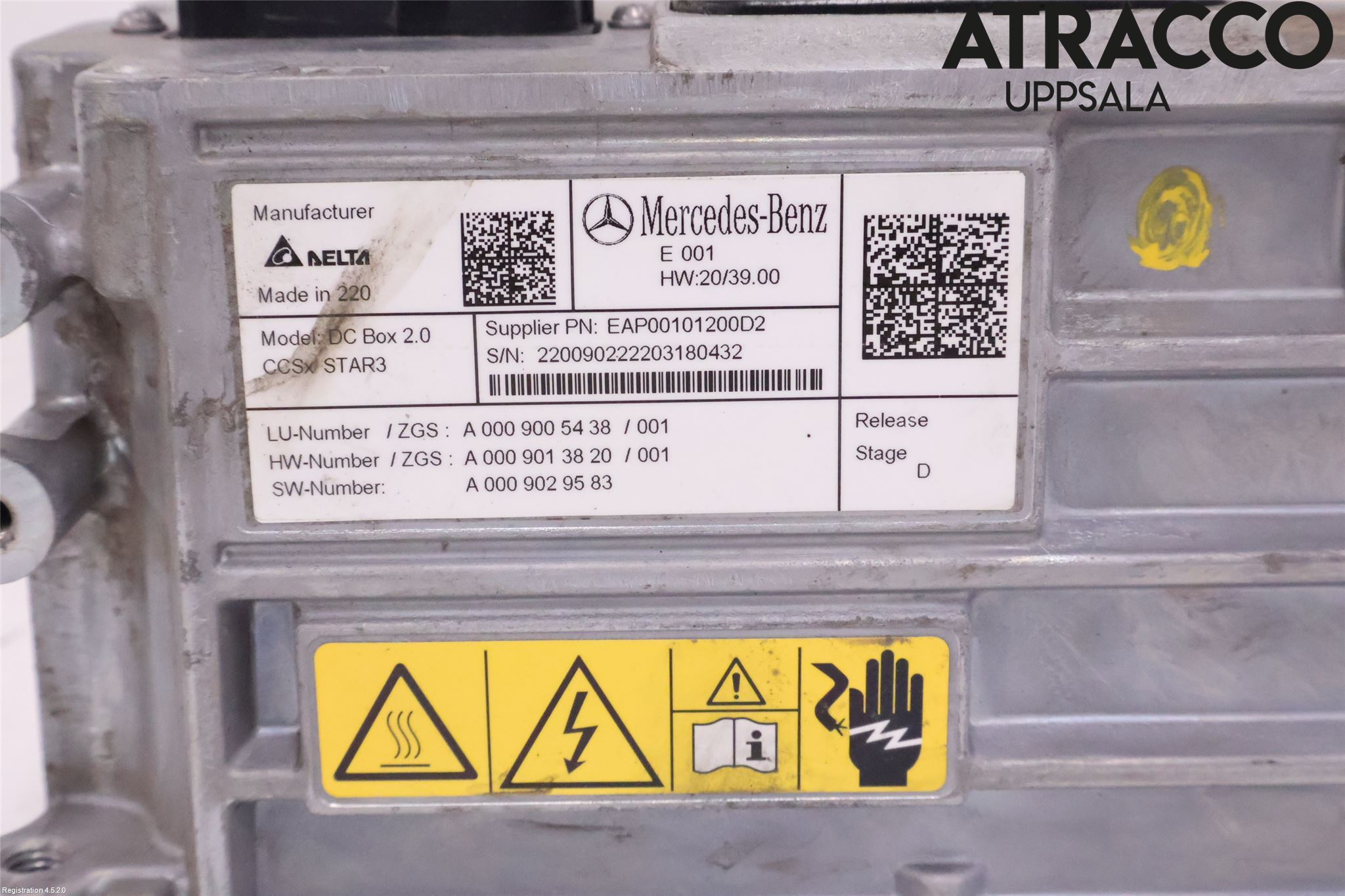 Mercedes-Benz MB EQE (V295) 22- Inverter 12 -> 220 V