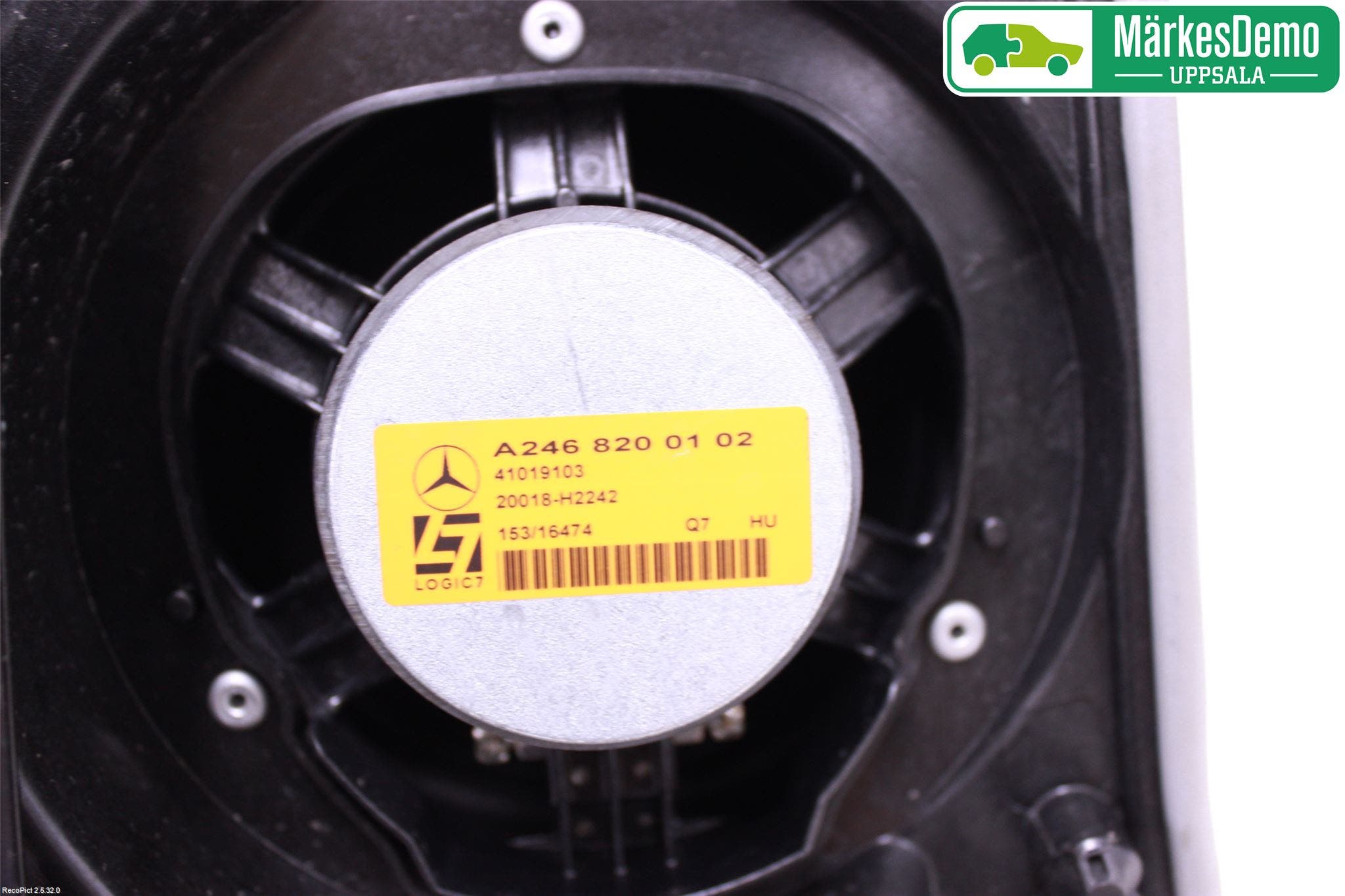 Mercedes-Benz MB CLA-KLASS (C117/X117) 13-19 Fönsterhiss El Kompl