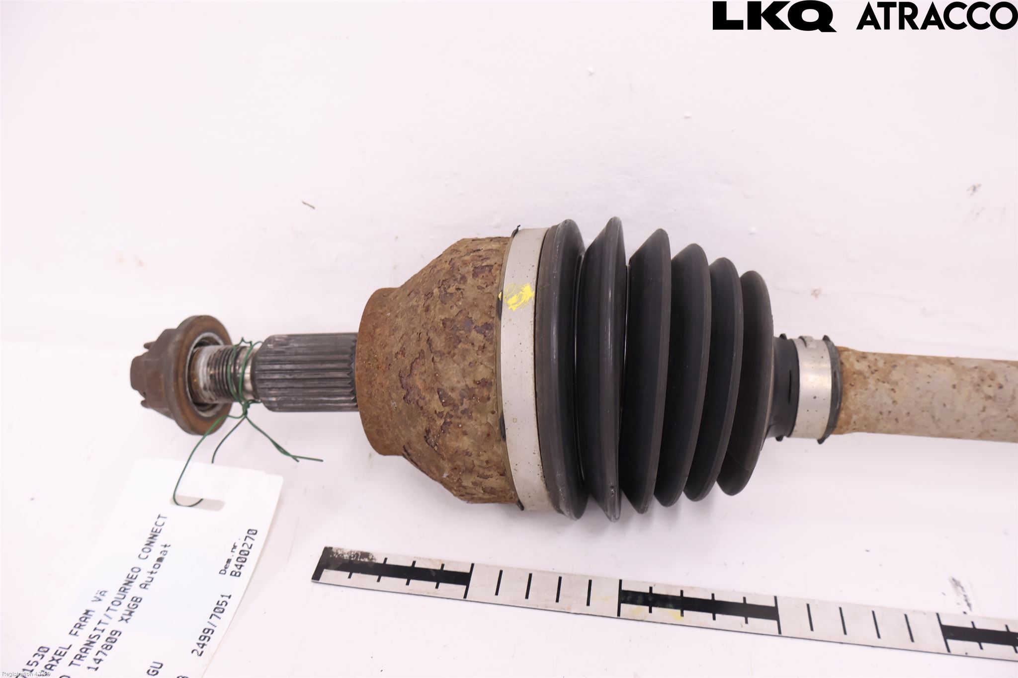 Ford TRANSIT/TOURNEO CONNECT 13-22 Drivaxel Fram Vänster