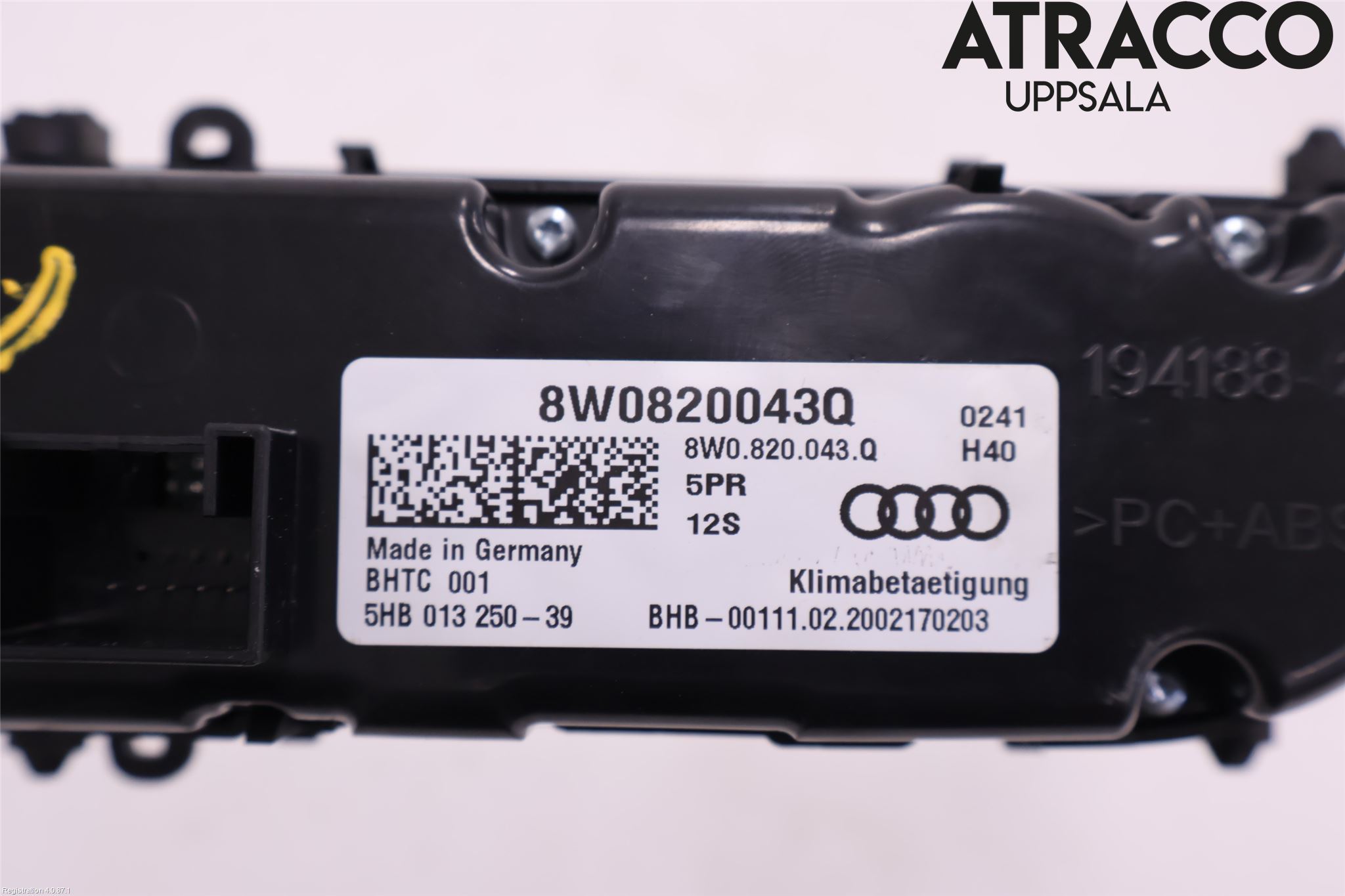 Audi A5 17- Ac Styrenhet Ac Manöveren