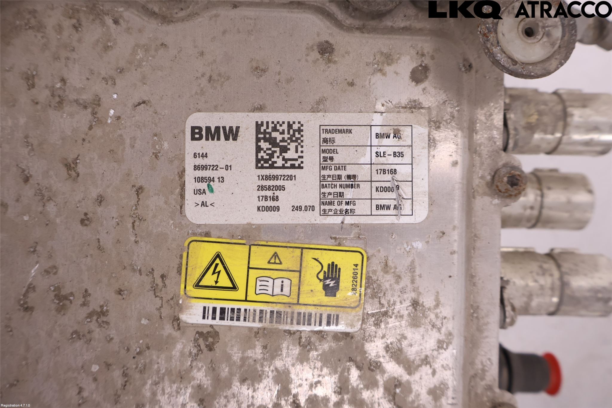 Mini COUNTRYMAN F60 17-23 Batteriladdare Högspänning