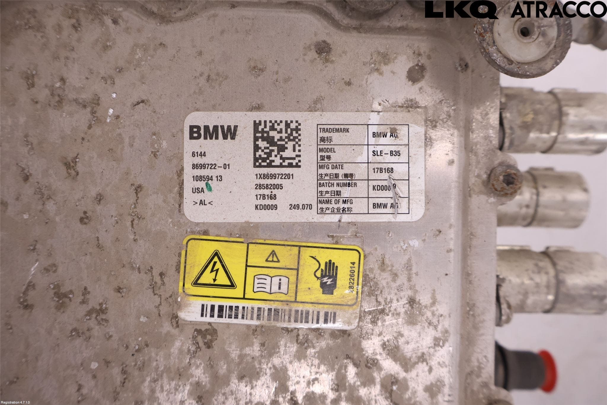 Mini COUNTRYMAN F60 17-23 Batteriladdare Högspänning