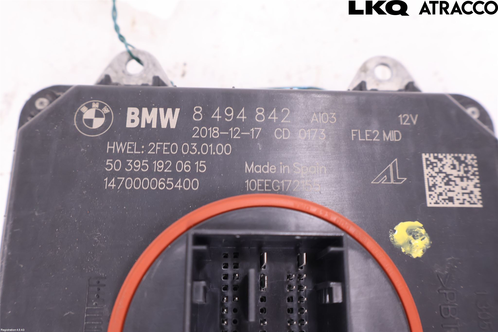 BMW 3 F30/F31/F80 12-19 Styrenhet Strålkastare