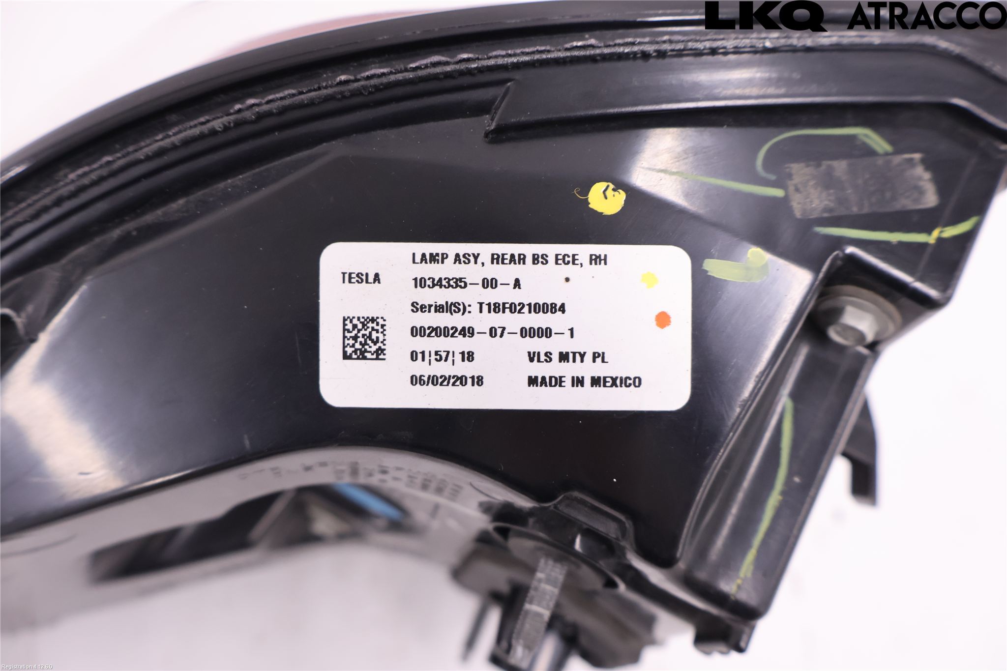 Tesla MODEL X 16- Bakljus Höger