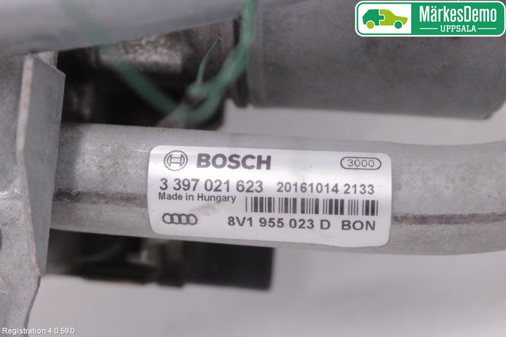 Audi A3/S3 8V 13-20 Torkarmekanism Vindruta