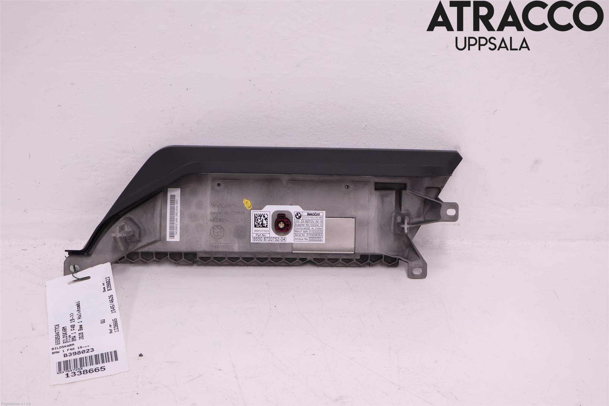 BMW 1 F40 19- Bildskärm