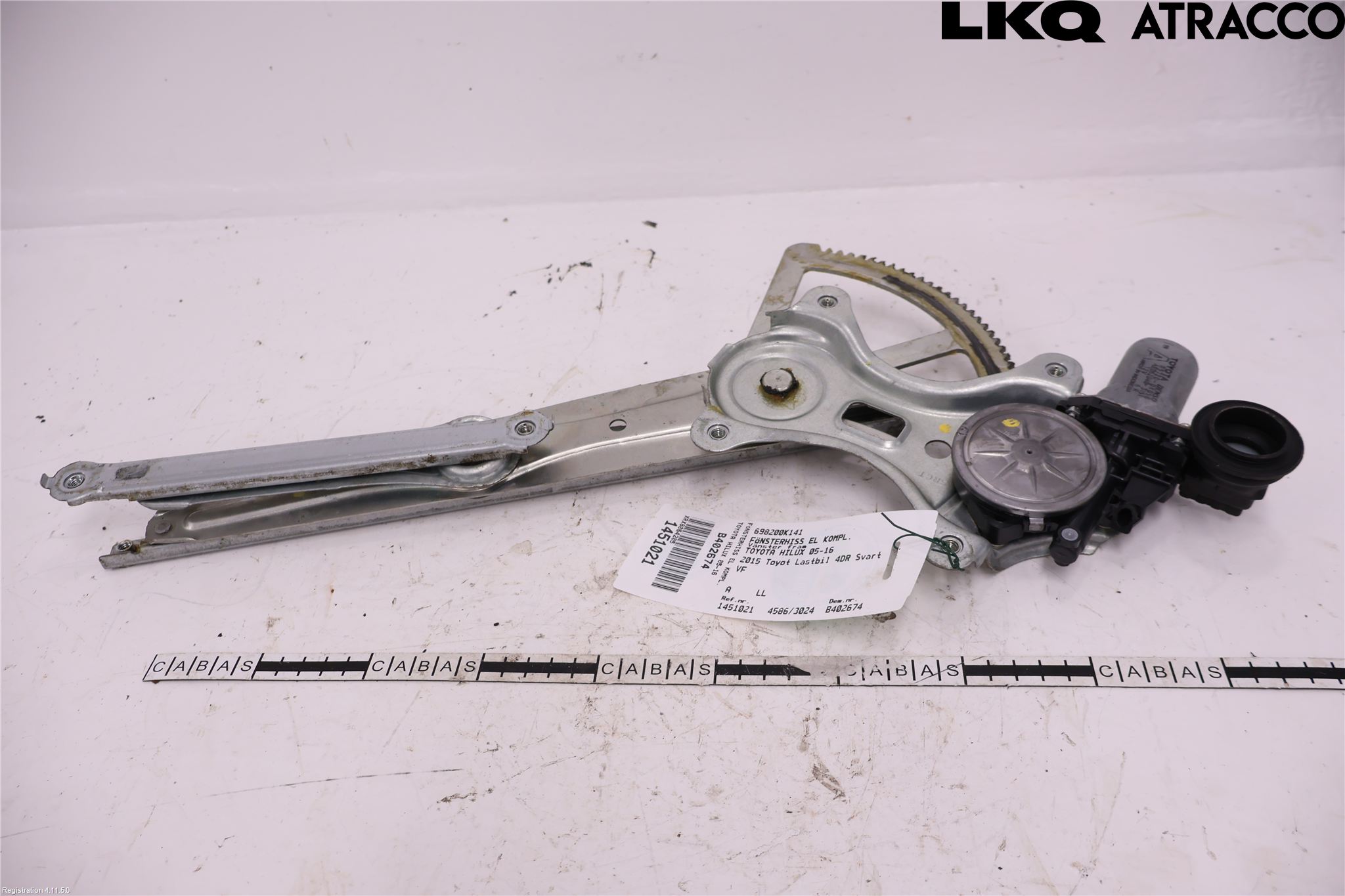 Toyota HILUX 05-16 Fönsterhiss El Kompl