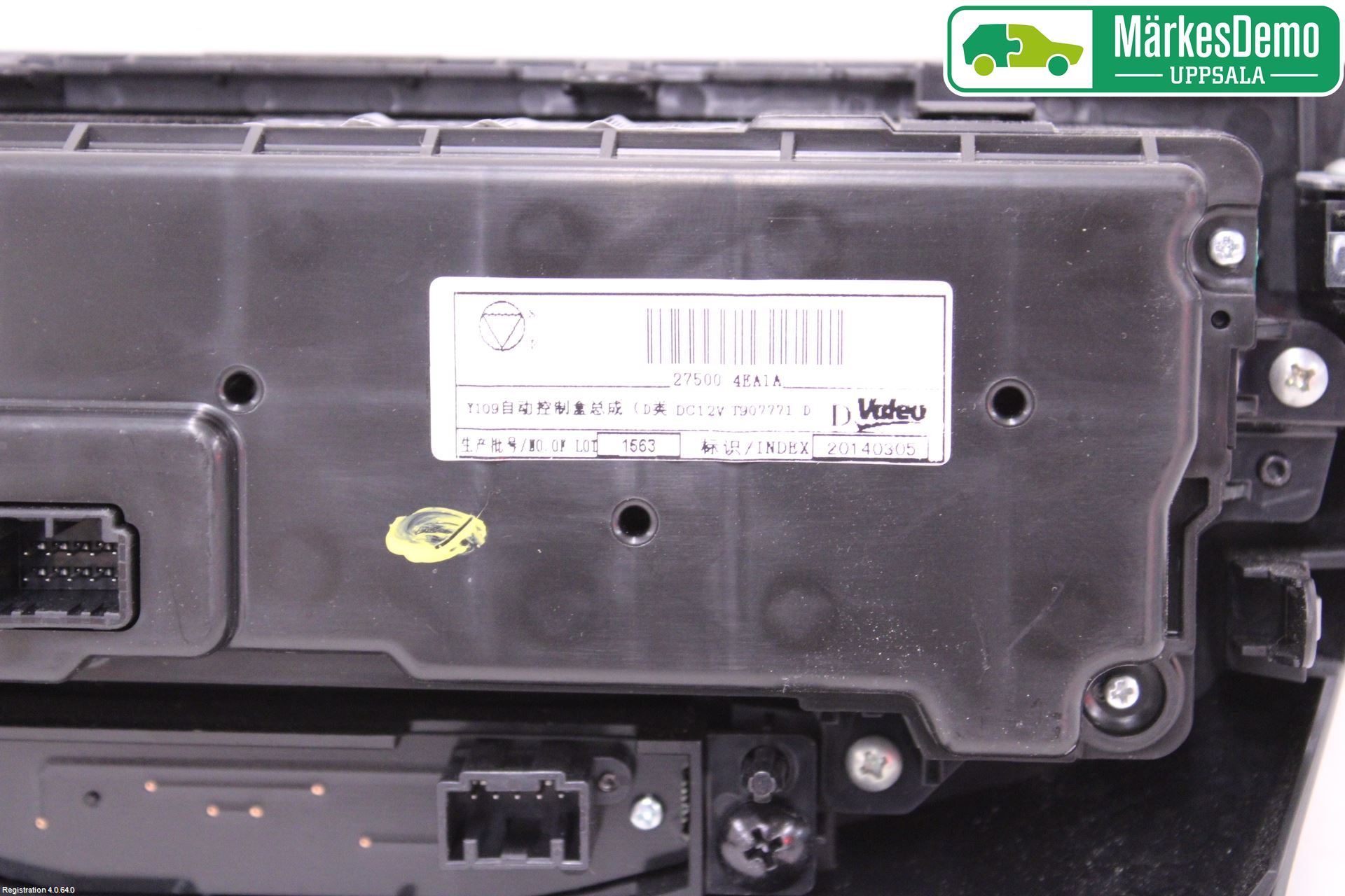 Nissan QASHQAI 14-17 Ac Styrenhet Ac Manöveren