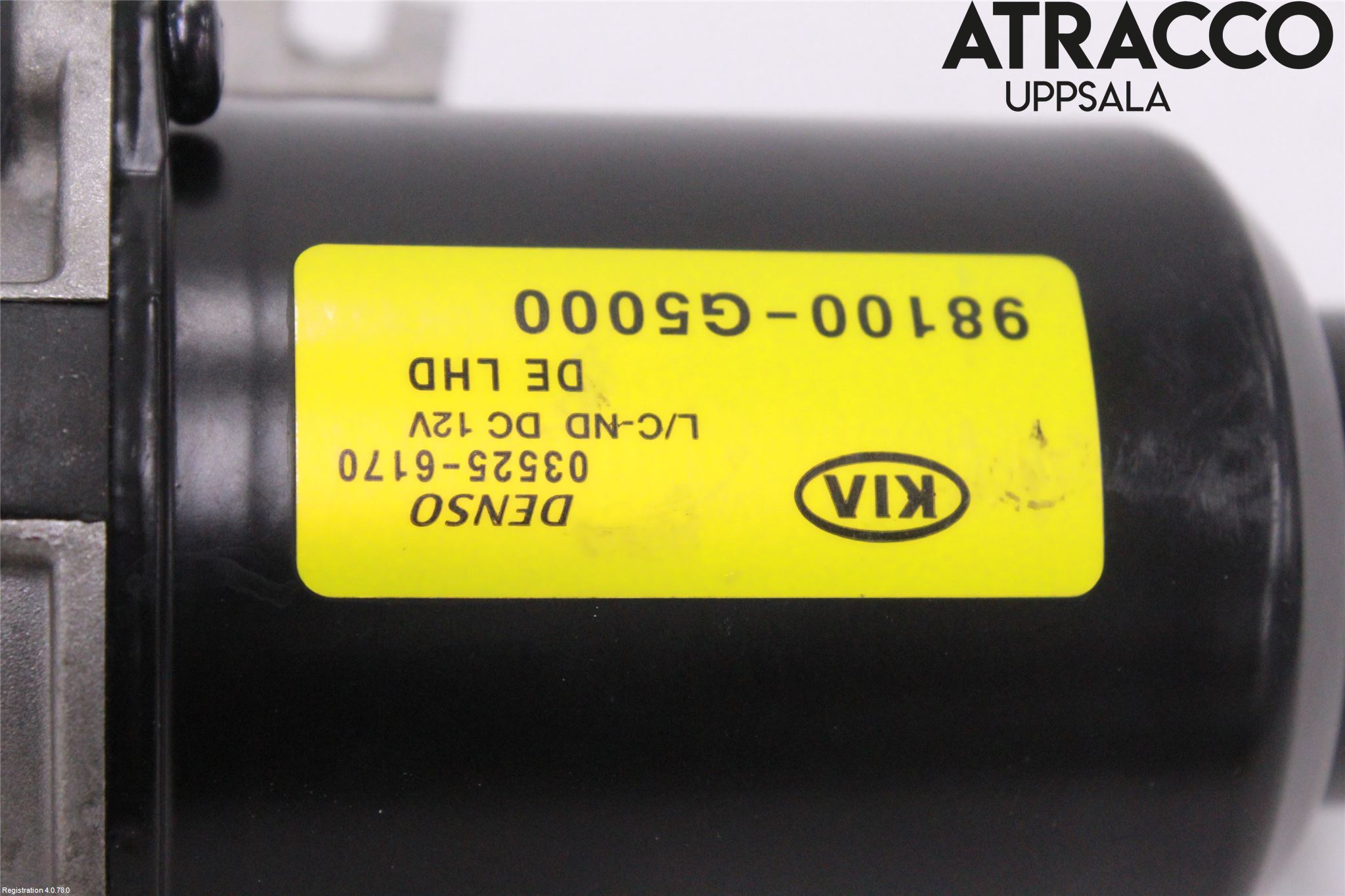 Kia NIRO (DE) 17-22 Torkarmotor Vindruta
