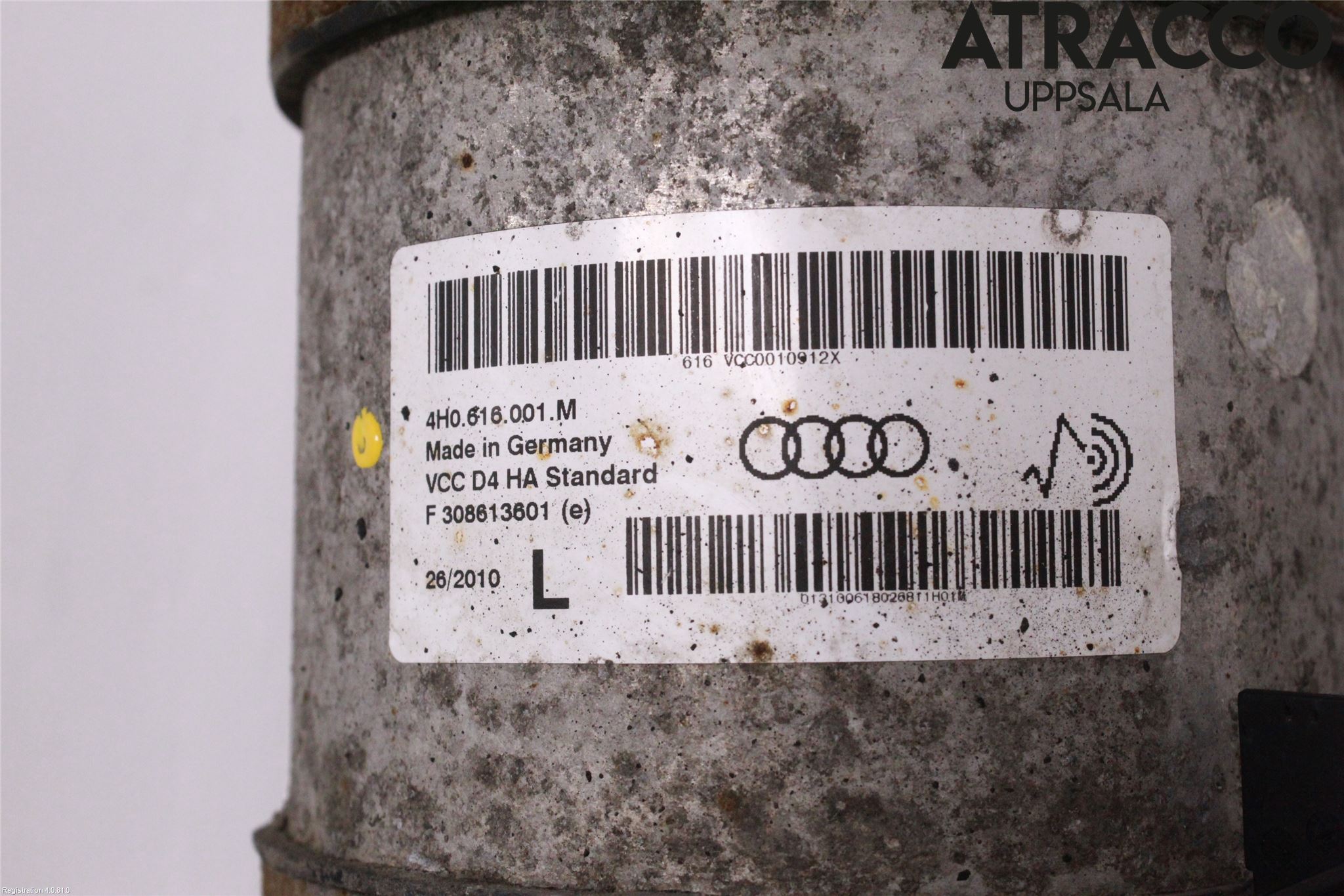 Audi A8/S8 4H 10-17 Fjäderben Bak Vänster