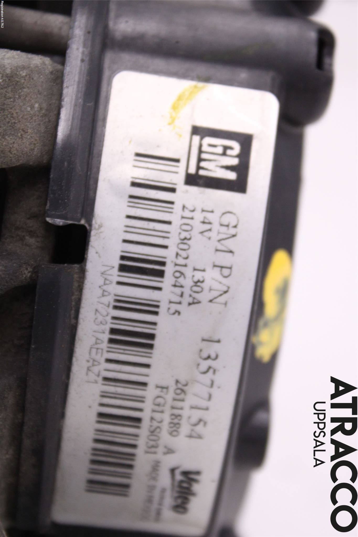 Opel ASTRA J 10-15 Generator