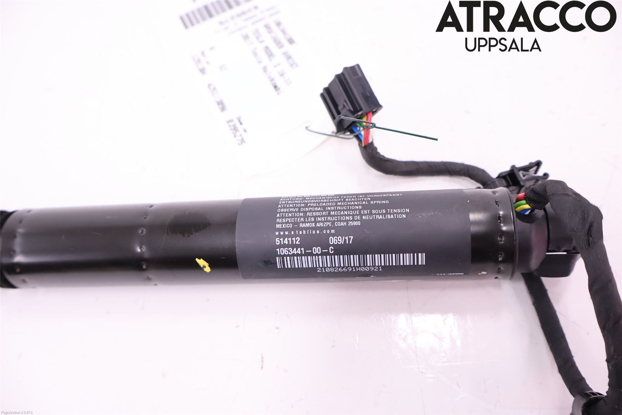 Tesla MODEL X 16- Gasfjäder Övrigt