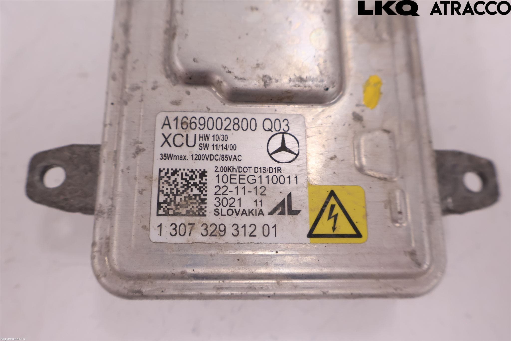 Mercedes-Benz MB B-KLASS (W246/W242) 12-19 Styrenhet Strålkastare