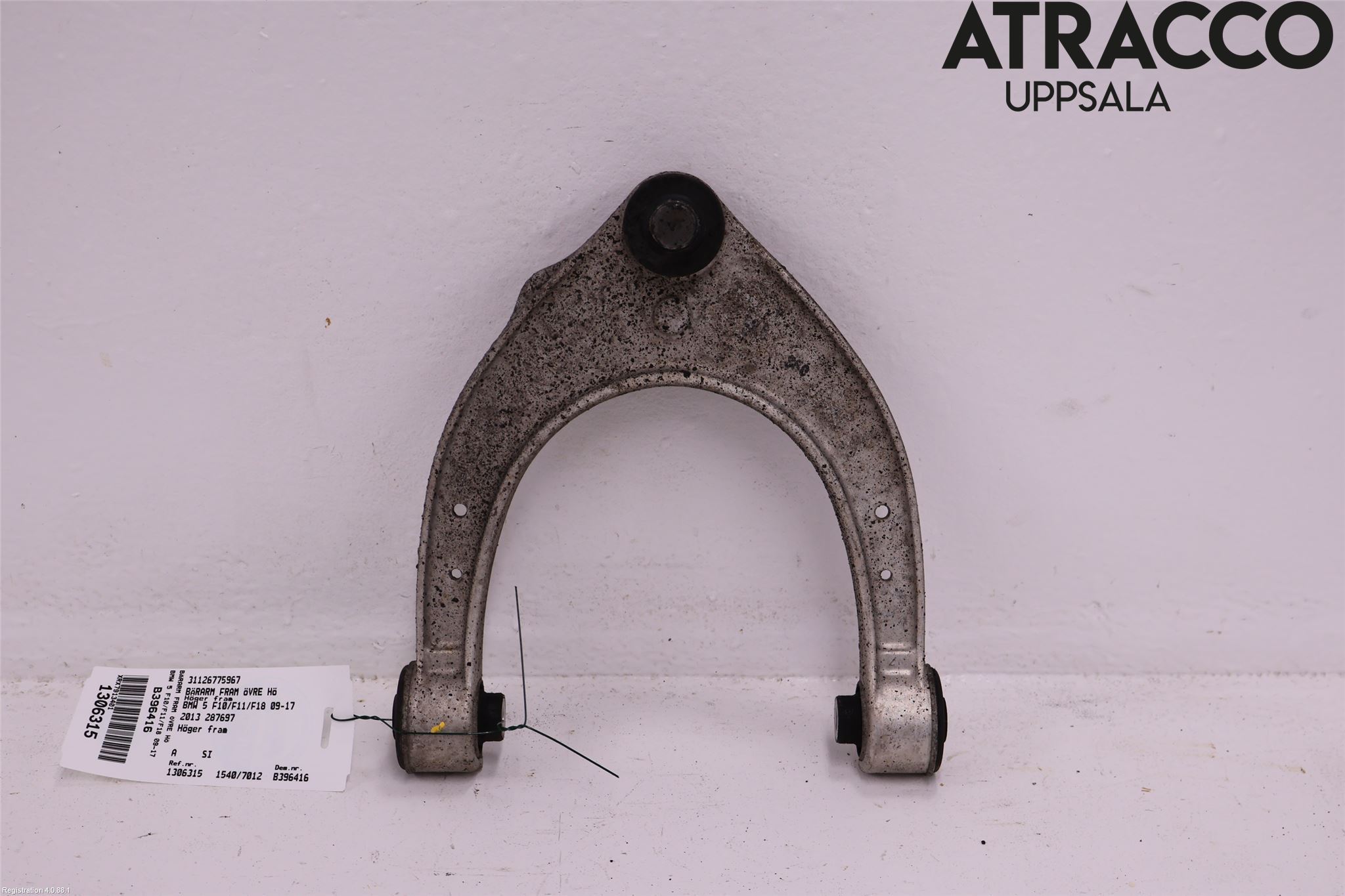 BMW 5 F10/F11/F18 09-17 Bärarm Fram Övre Hö