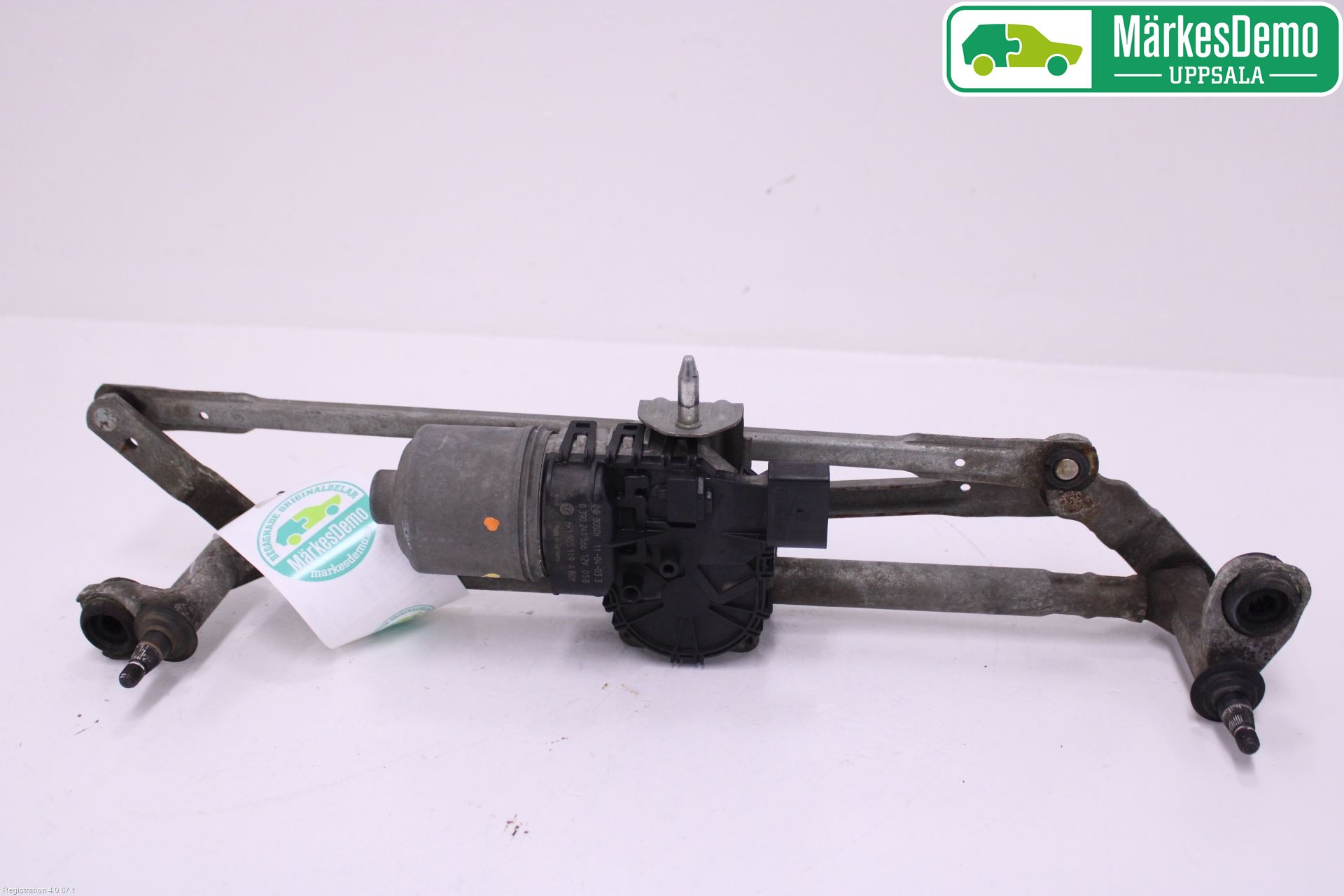 Volkswagen VW POLO 10-17 Torkarmotor Vindruta
