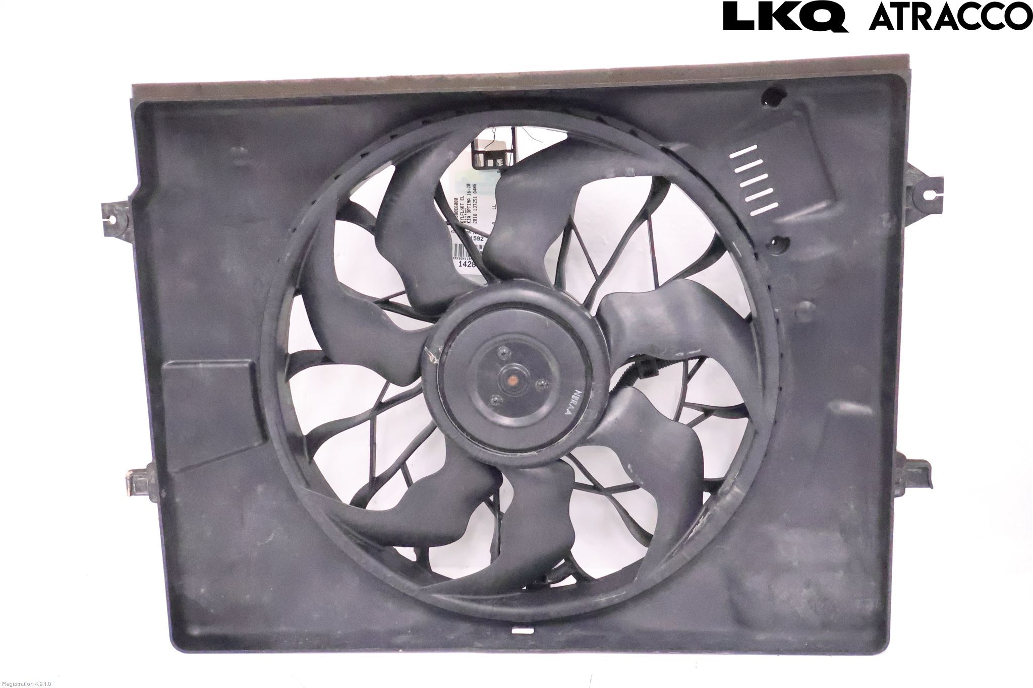 Kia OPTIMA 16-20 Kylfläkt El