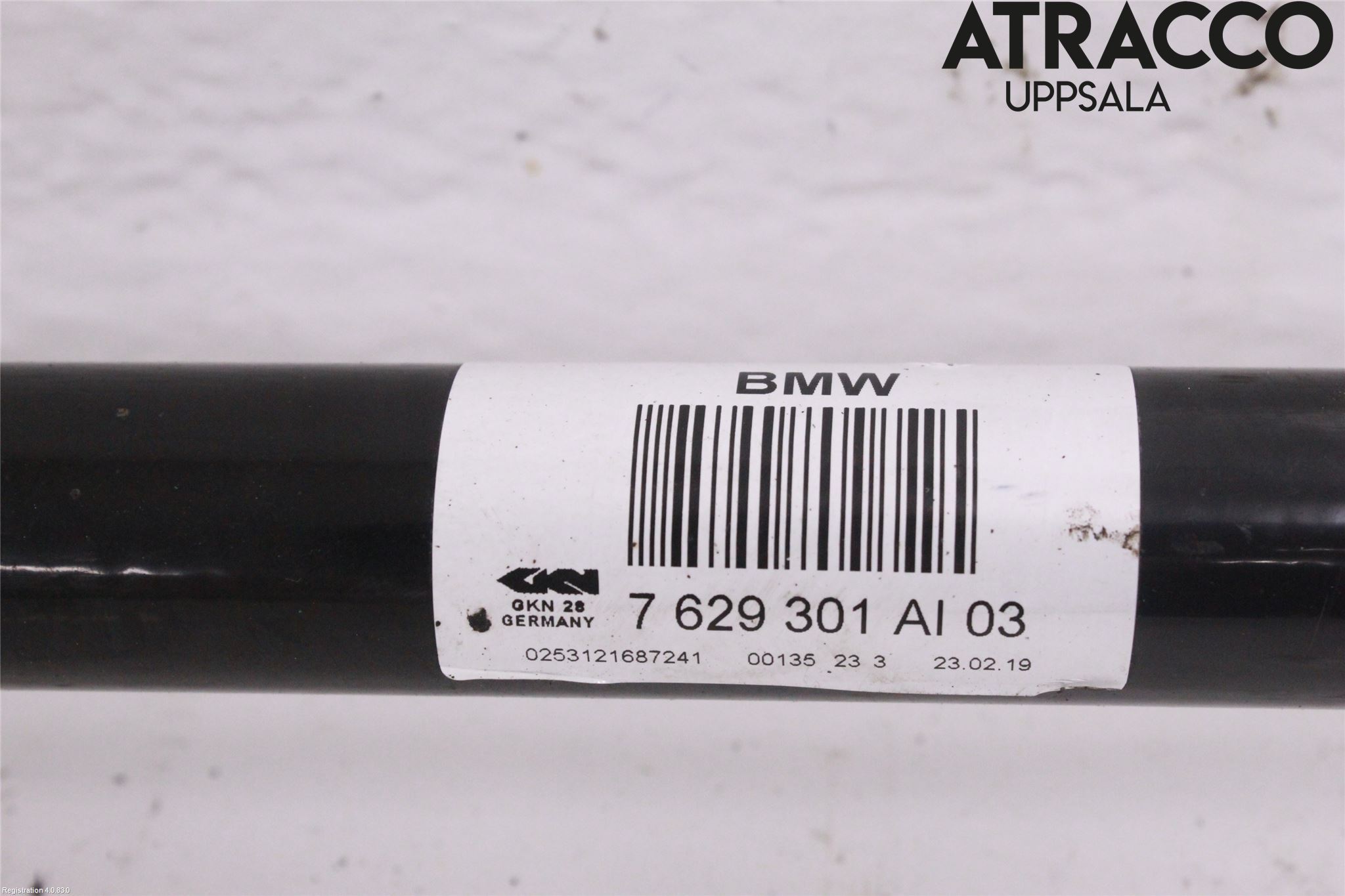 BMW 1 F20/F21 11-19 Drivaxel Bak Vänster