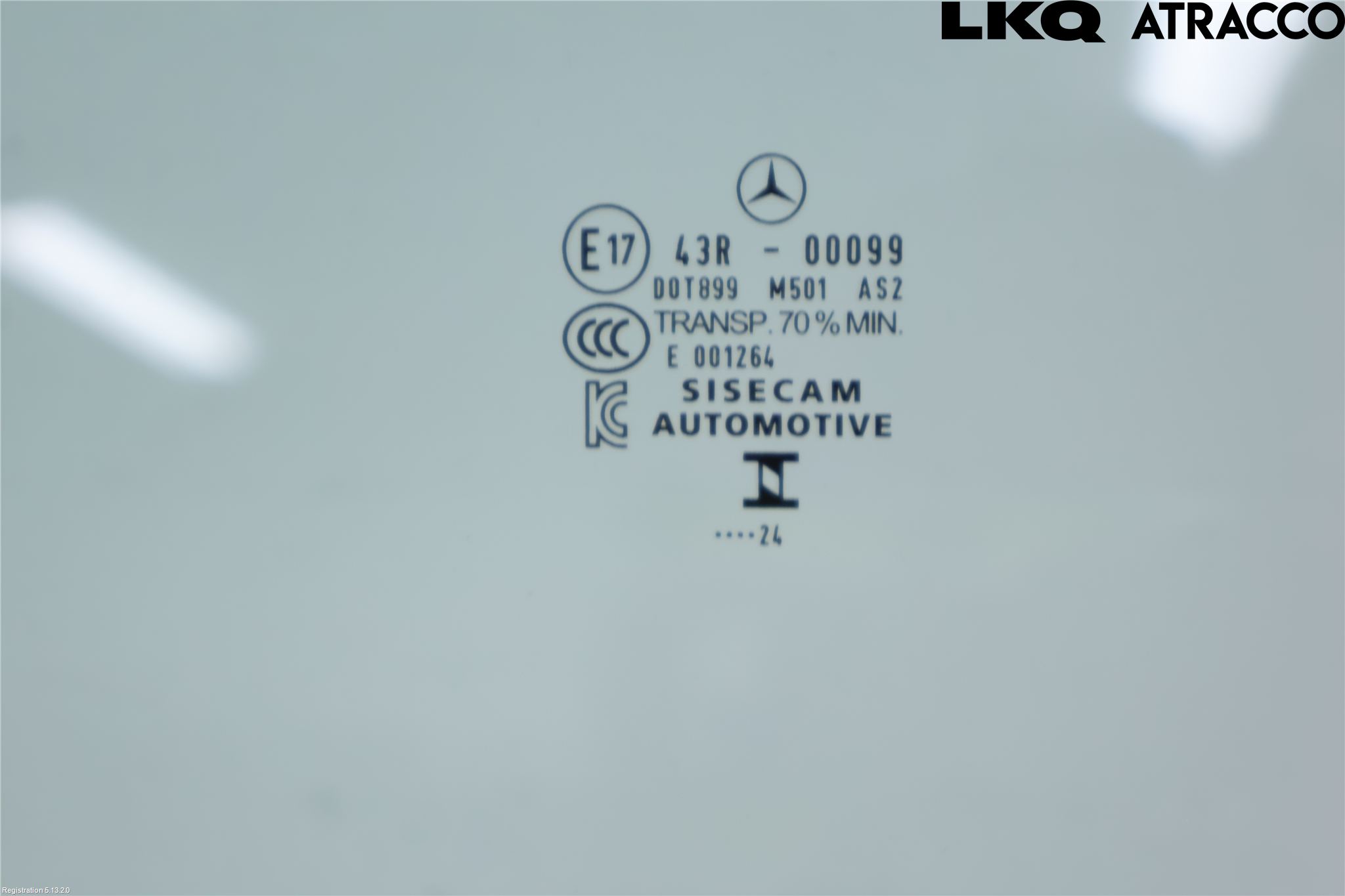 Mercedes-Benz MB E-KLASS (W214) 24- Dörruta Fram Vänster