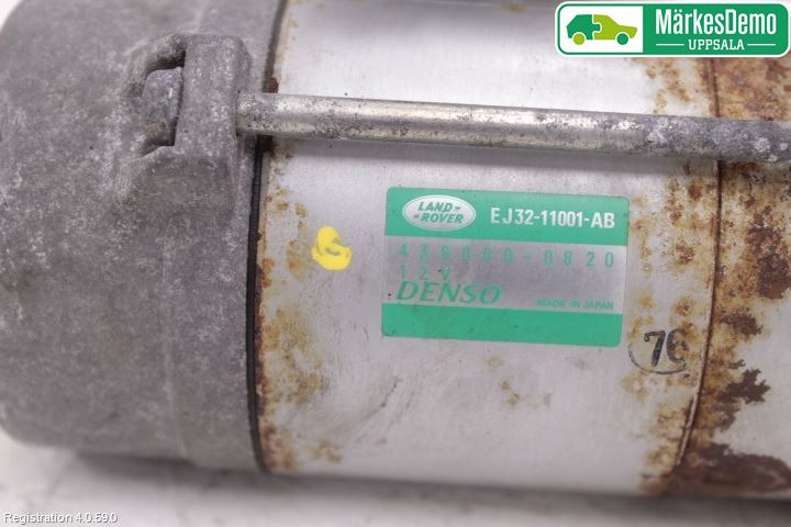 Landrover LAND ROVER RANGE ROVER EVOQUE (L538) 11-18 Startmotor Diesel