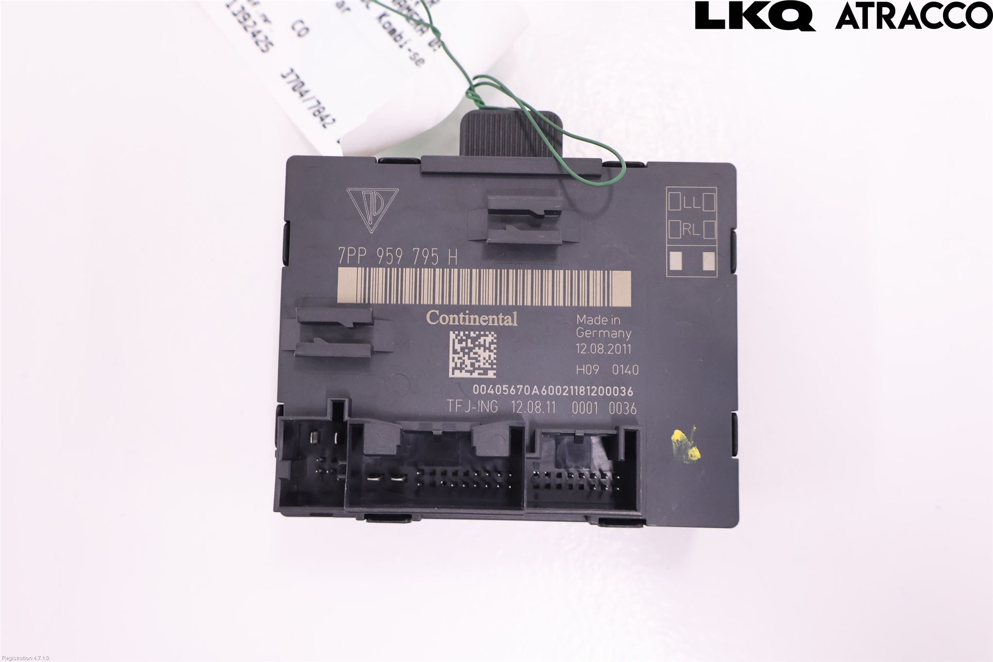 Porsche PANAMERA 09- Styrenhet Dörr