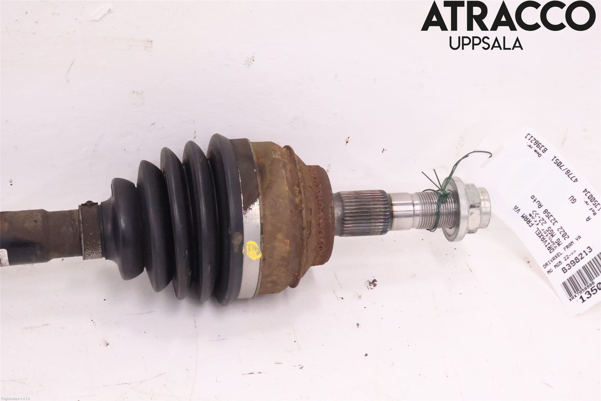 MG MARVEL R 22- Drivaxel Fram Vänster