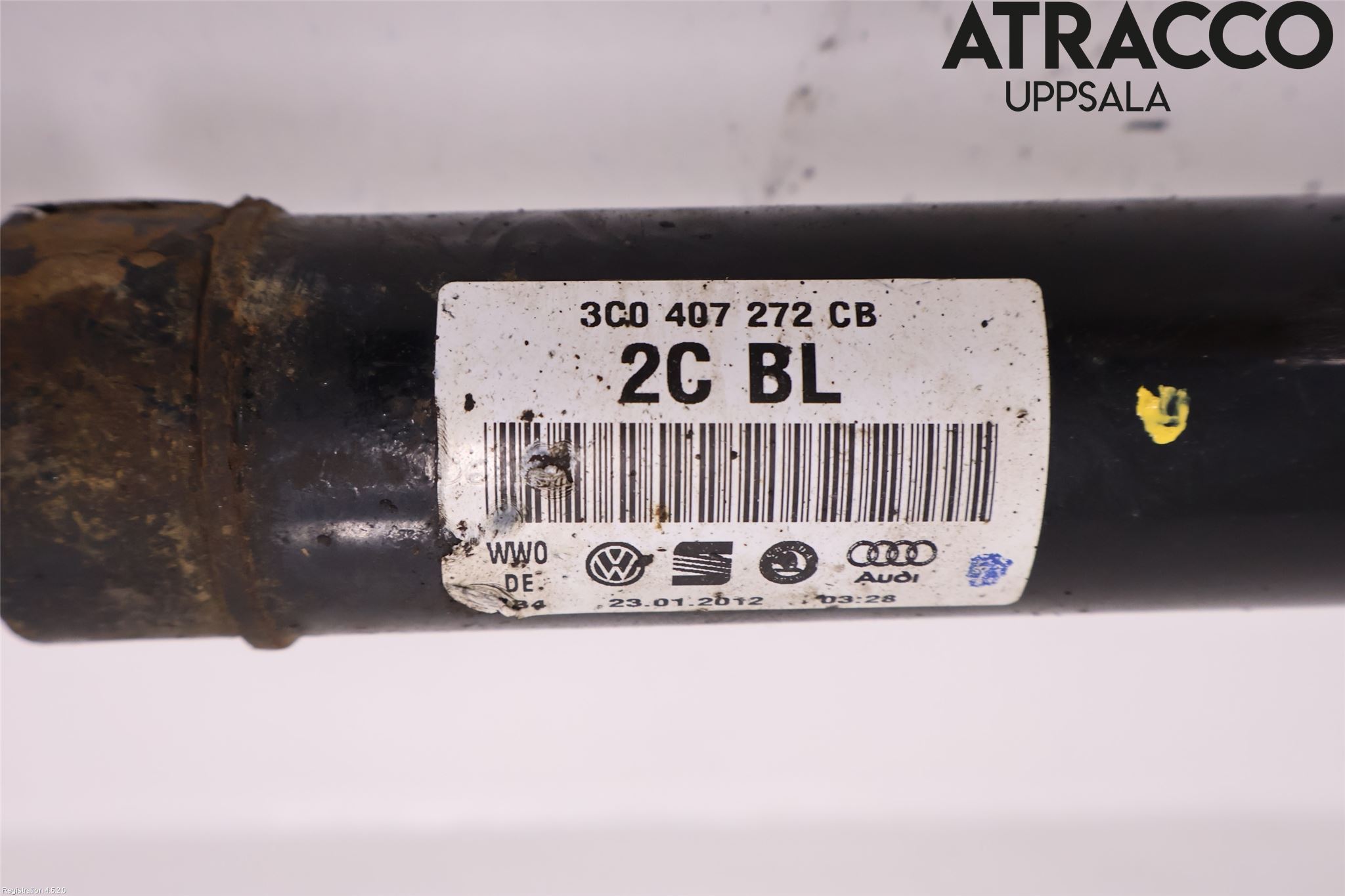 Volkswagen VW PASSAT 11-14 Drivaxel Fram Höger