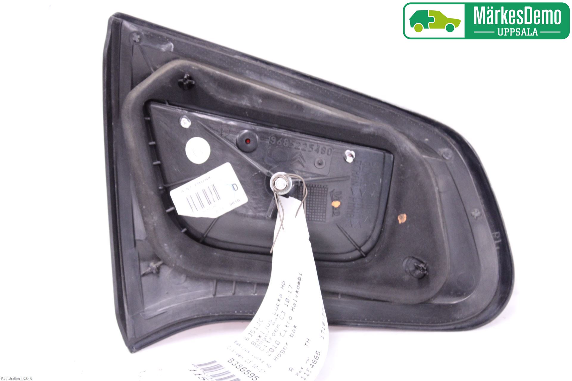Citroen C3 10-17 Bakljus Lucka Hö