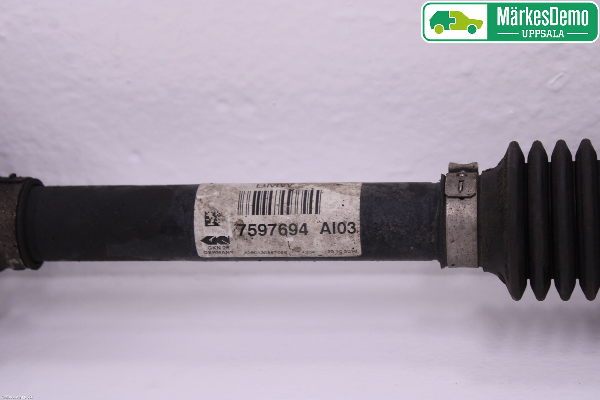BMW 3 F30/F31/F80 12-19 Drivaxel Fram Höger