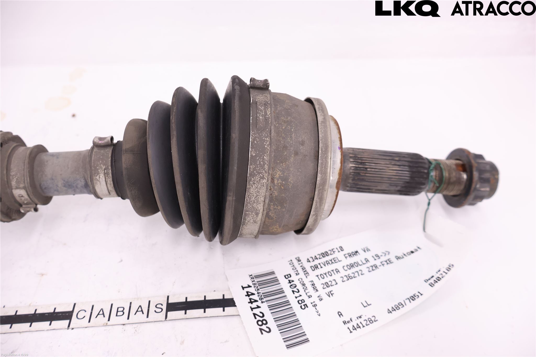 Toyota COROLLA 19- Drivaxel Fram Vänster