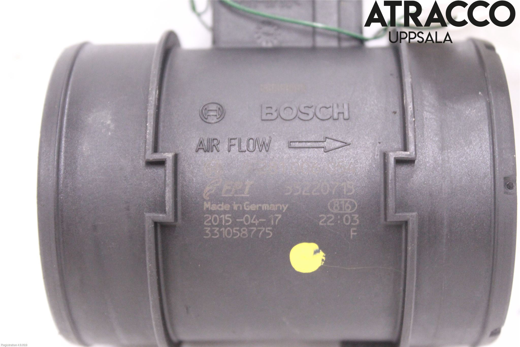 Fiat DOBLO CARGO Injluftmassamätare