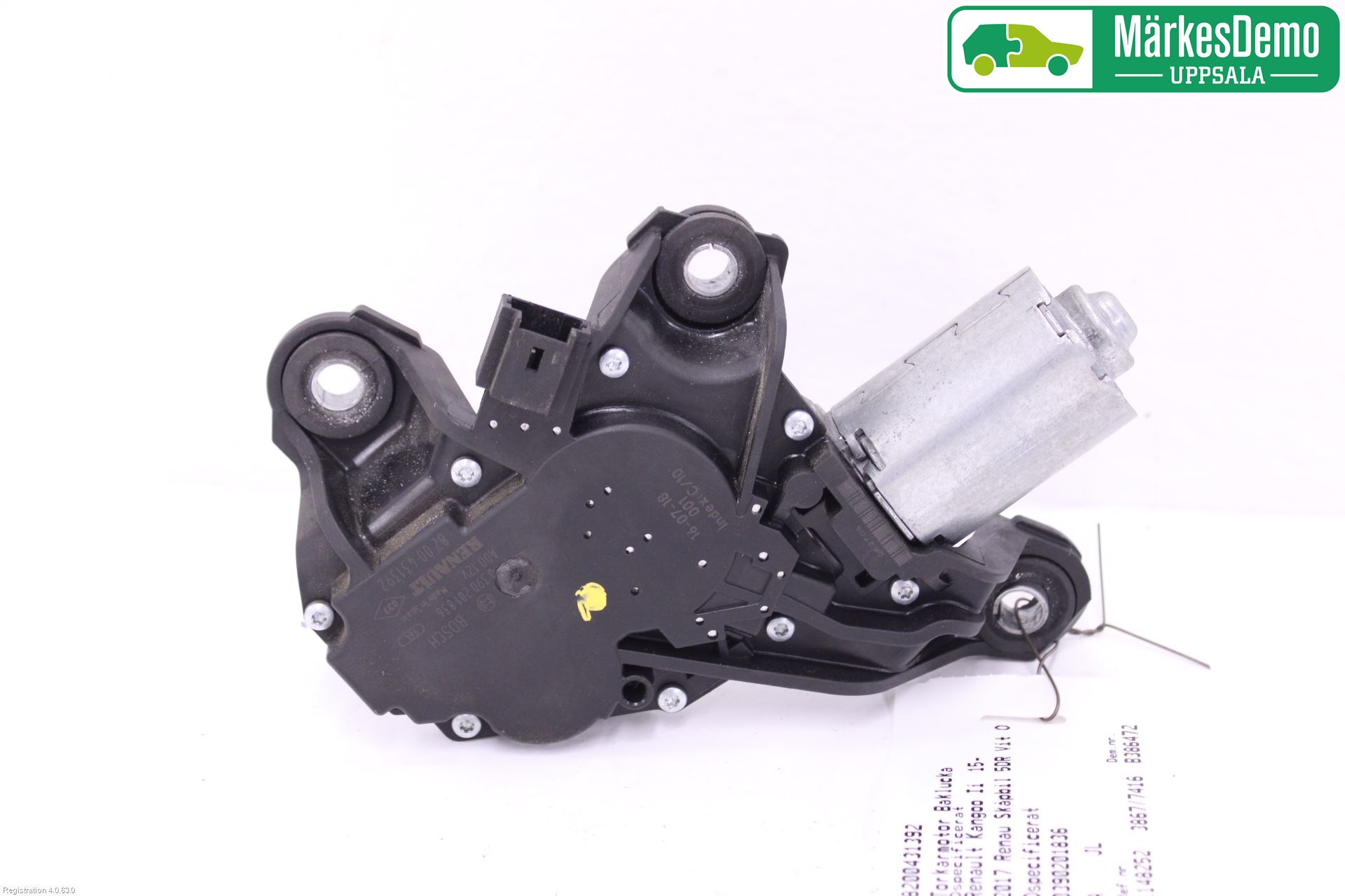 Renault KANGOO II 15-21 Torkarmotor Baklucka