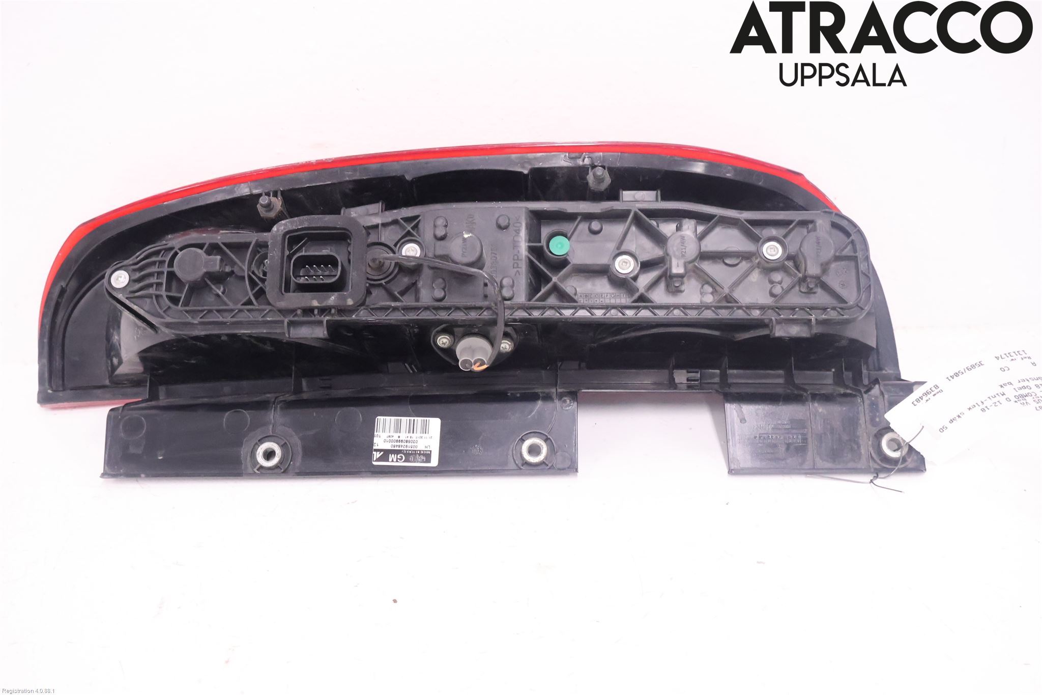 Opel COMBO D 12-18 Bakljus Vänster