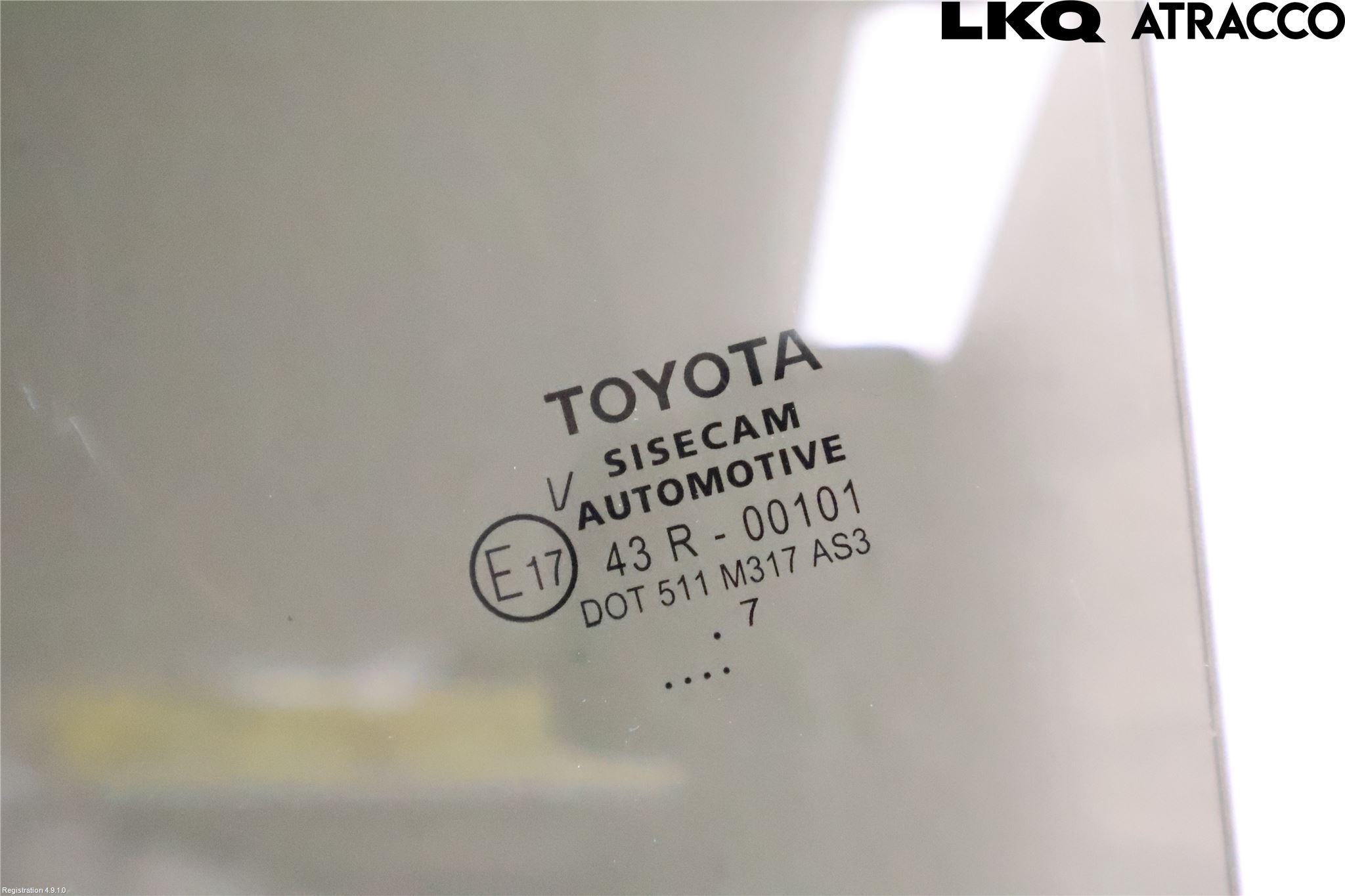Toyota C-HR 16-23 Dörruta Bak Vänster