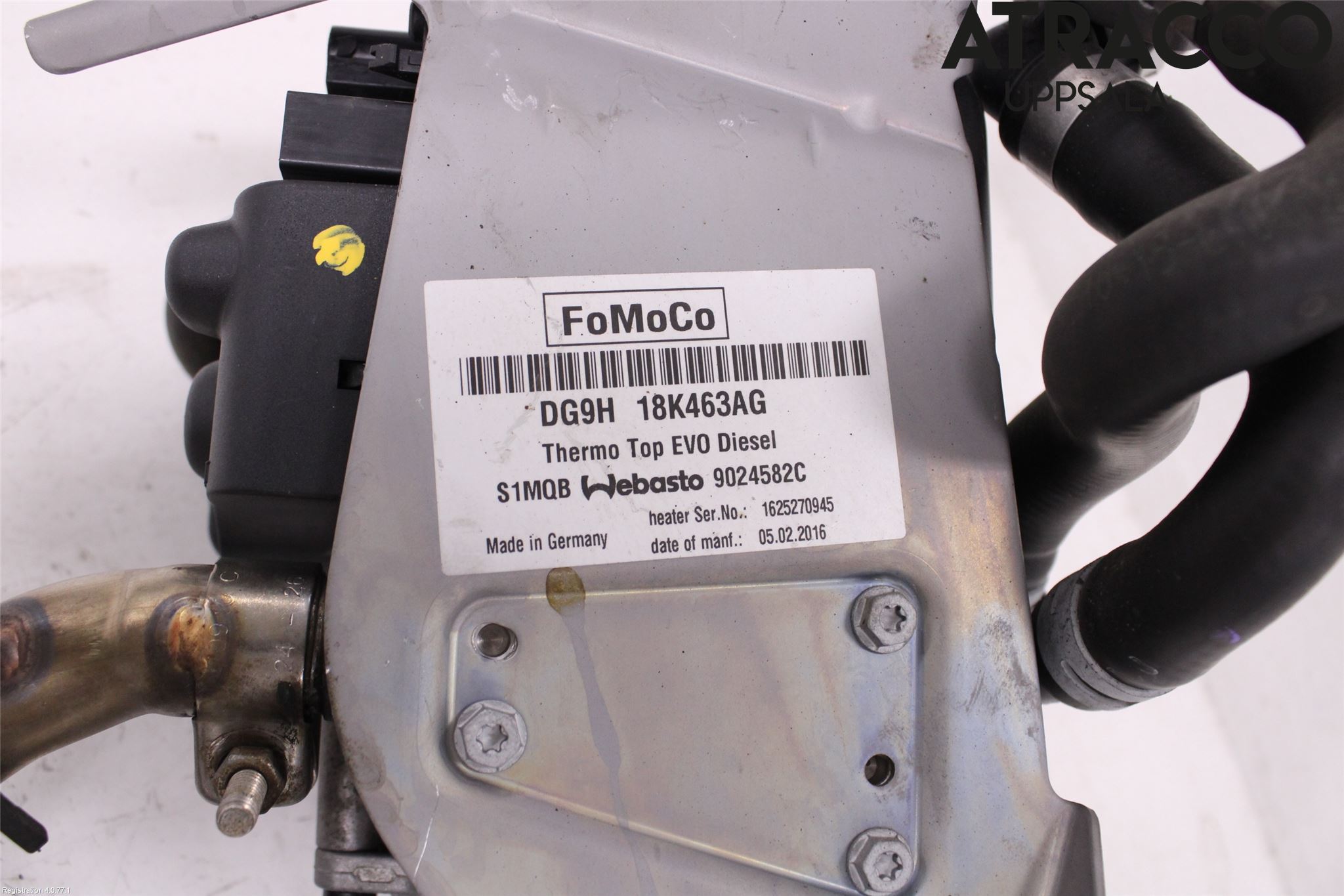 Ford MONDEO 15-22 Dieselvärmare