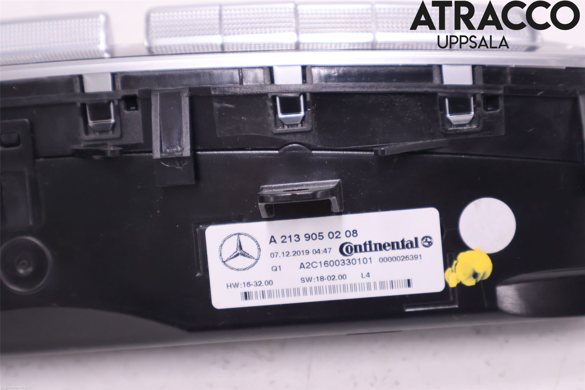 Mercedes-Benz MB E-KLASS (W213) 16-23 Ac Styrenhet Ac Manöveren