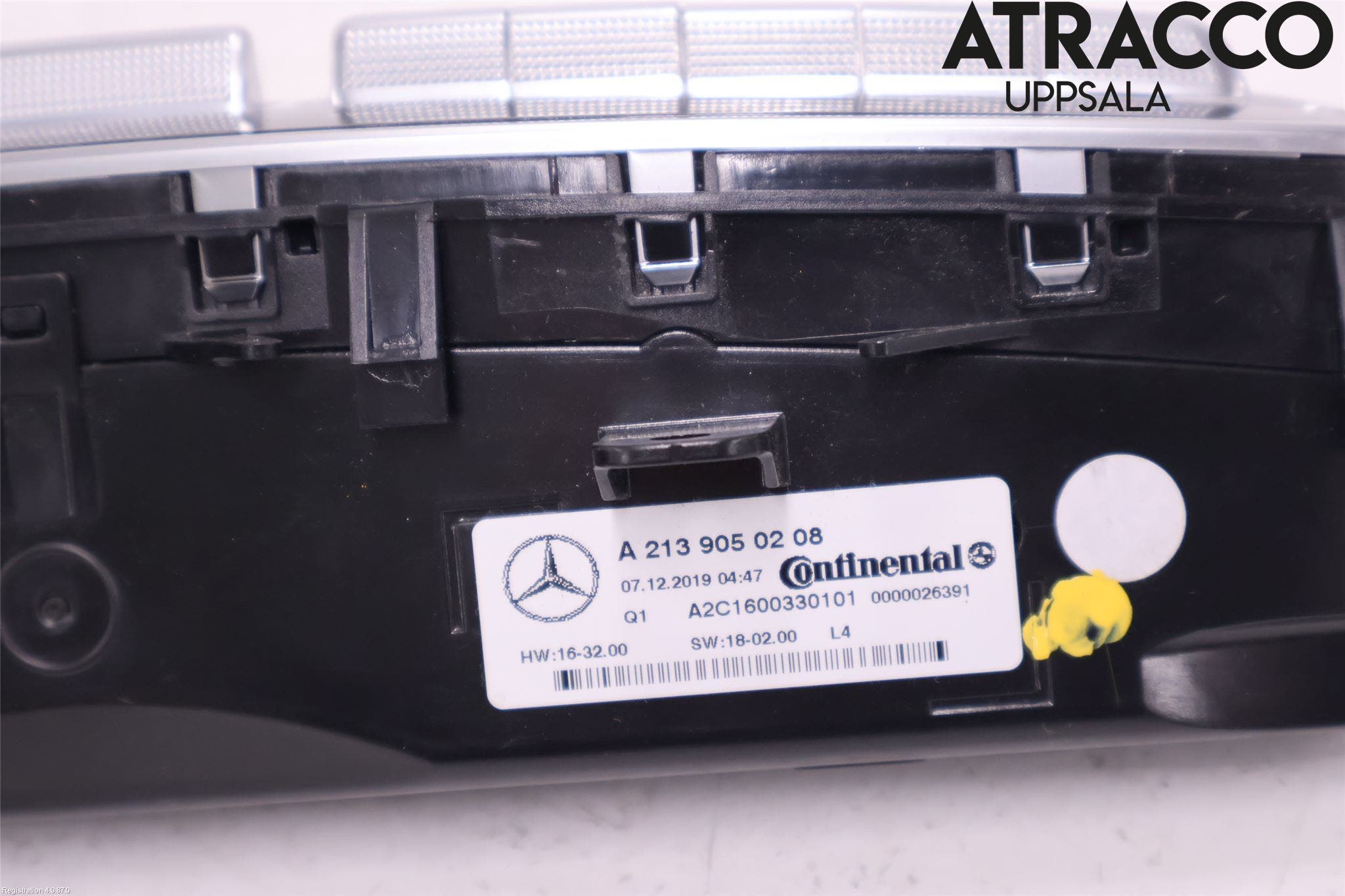 Mercedes-Benz MB E-KLASS (W213) 16-23 Ac Styrenhet Ac Manöveren