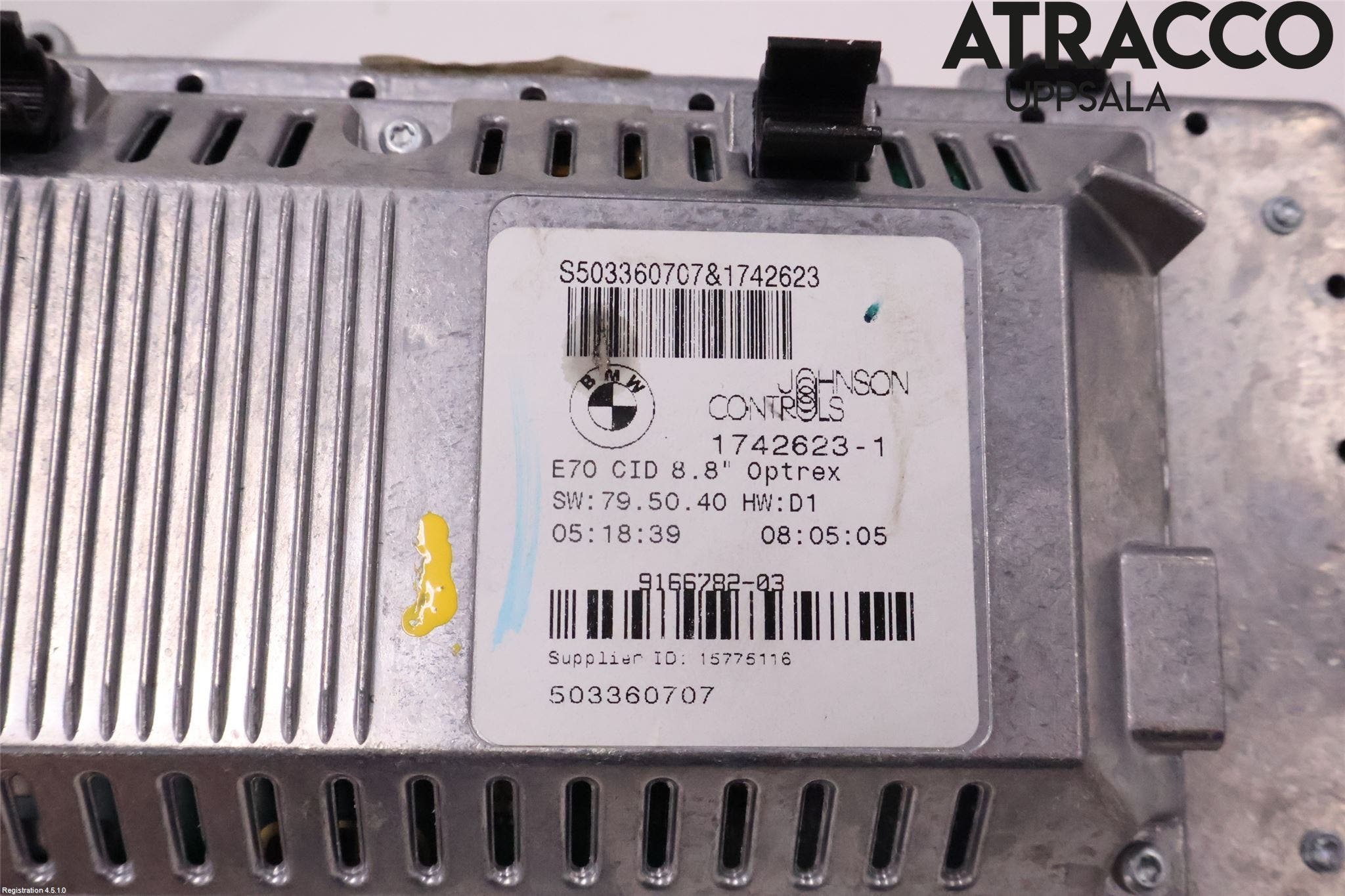 BMW X6 E71/E72 08-14 Bildskärm