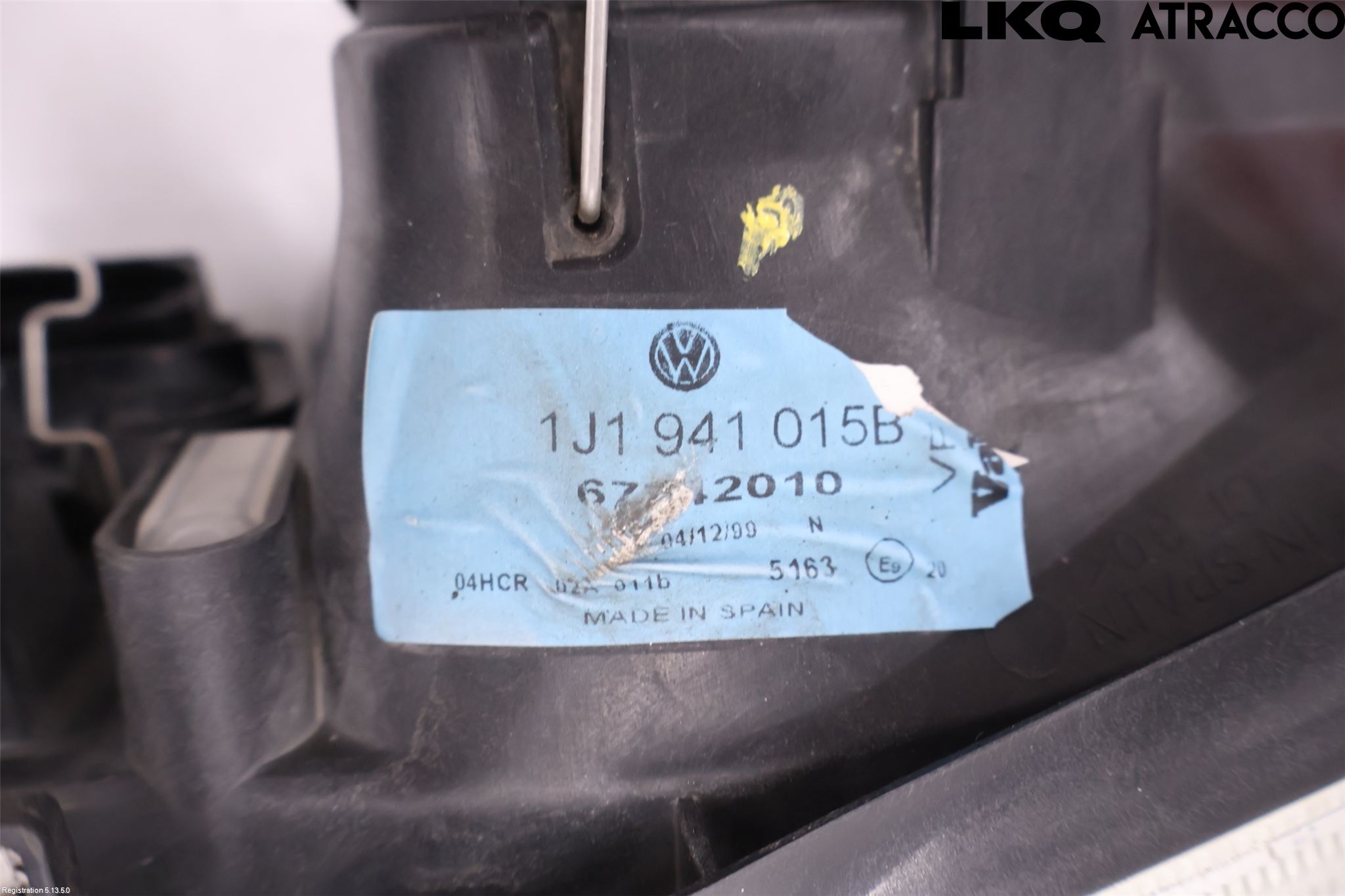 Volkswagen VW GOLF IV 98-06 Strålkastare Vänster