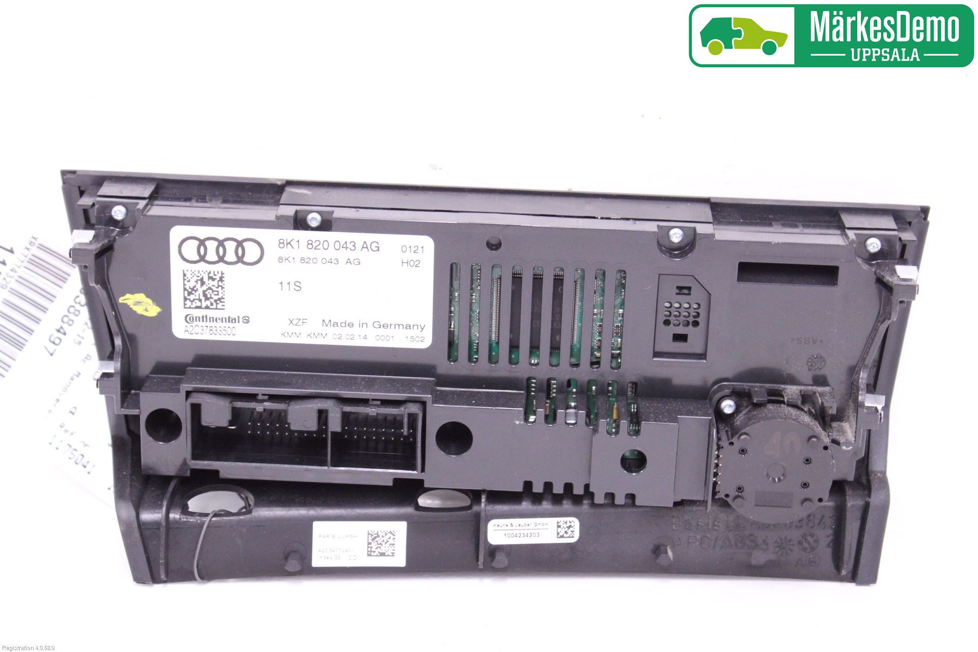 Audi A4 12-15 Ac Styrenhet Ac Manöveren