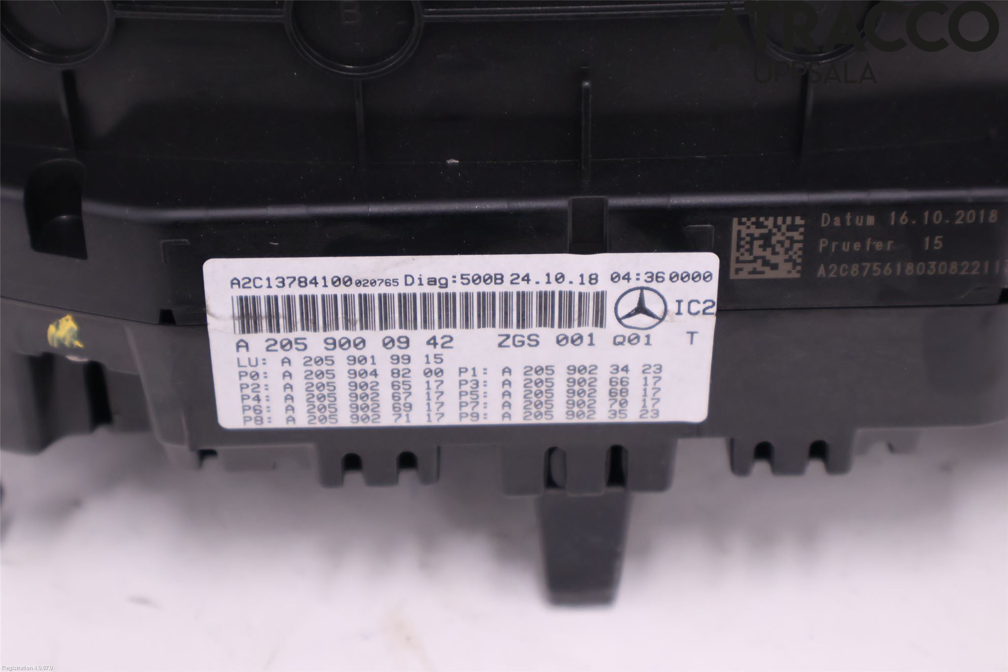 Mercedes-Benz MB C-KLASS (W205) 14-21 Instrument Komb