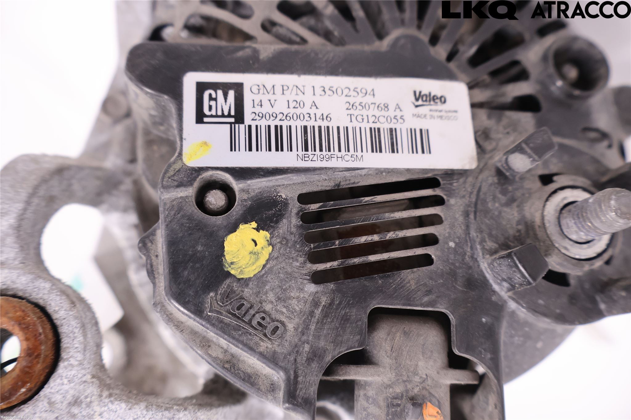 Opel ASTRA J 10-15 Generator