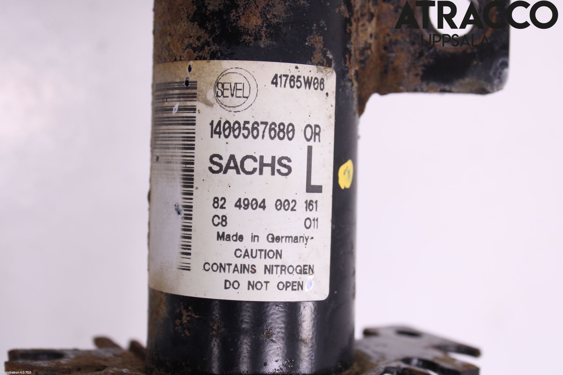 Fiat SCUDO 07-16 Fjäderben Fram Vänster