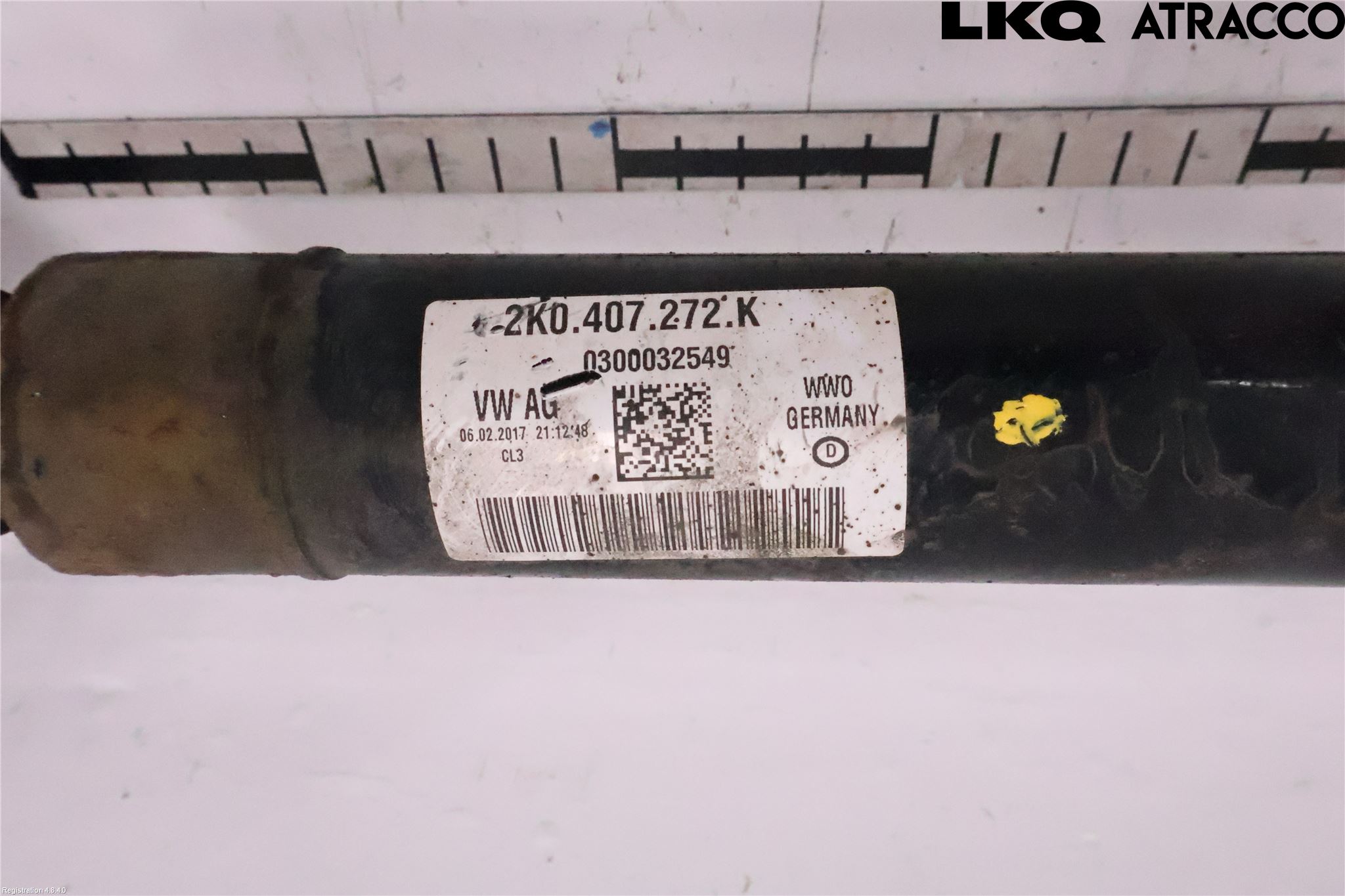 Volkswagen VW CADDY 16-20 Drivaxel Fram Höger