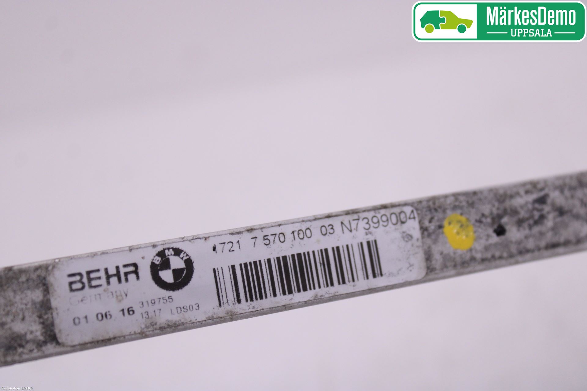 BMW 5 F10/F11/F18 09-17 Oljekylare Servostyrning