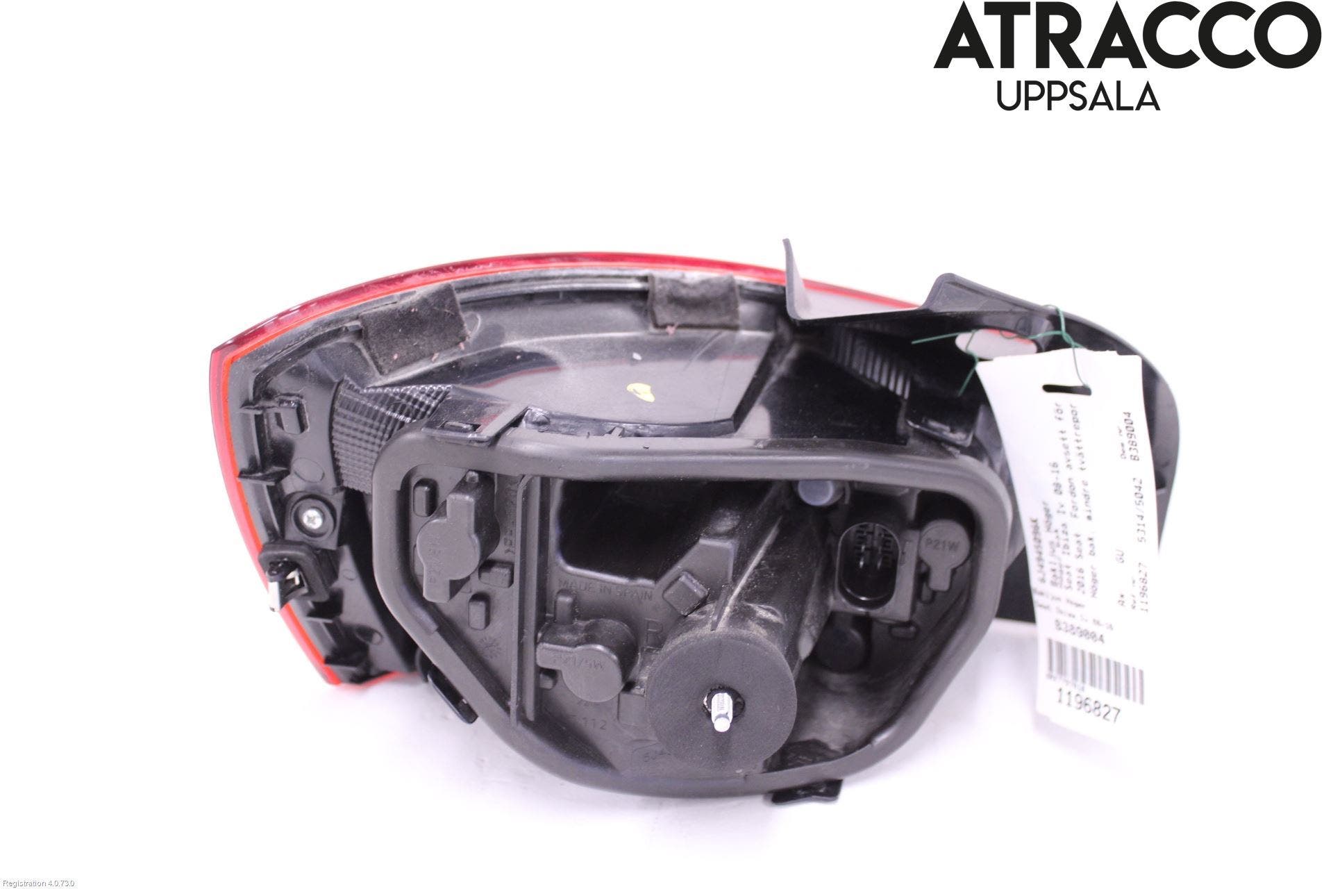 Seat IBIZA IV 08-16 Bakljus Höger