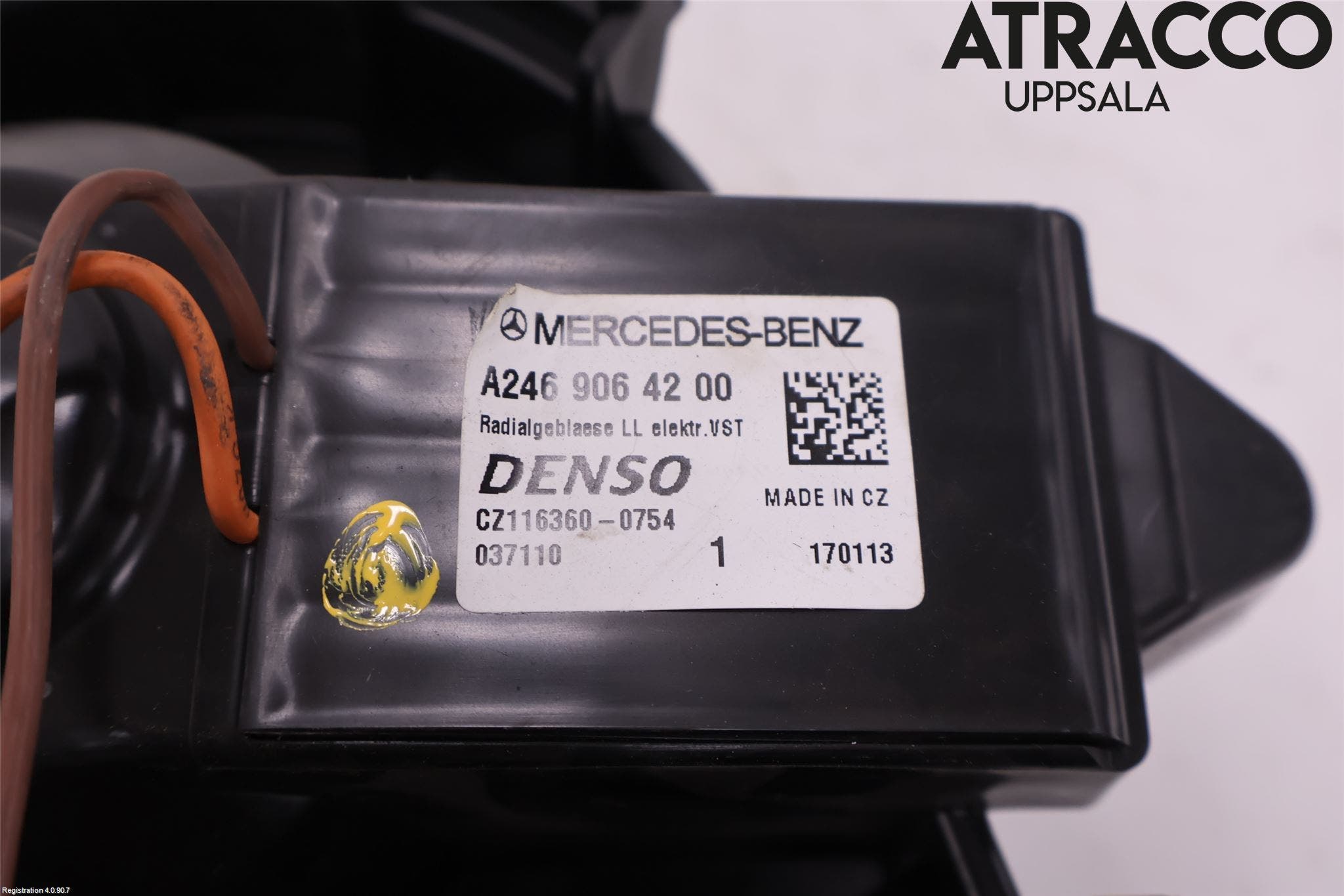 Mercedes-Benz MB B-KLASS (W246/W242) 12-19 Värmefläkt